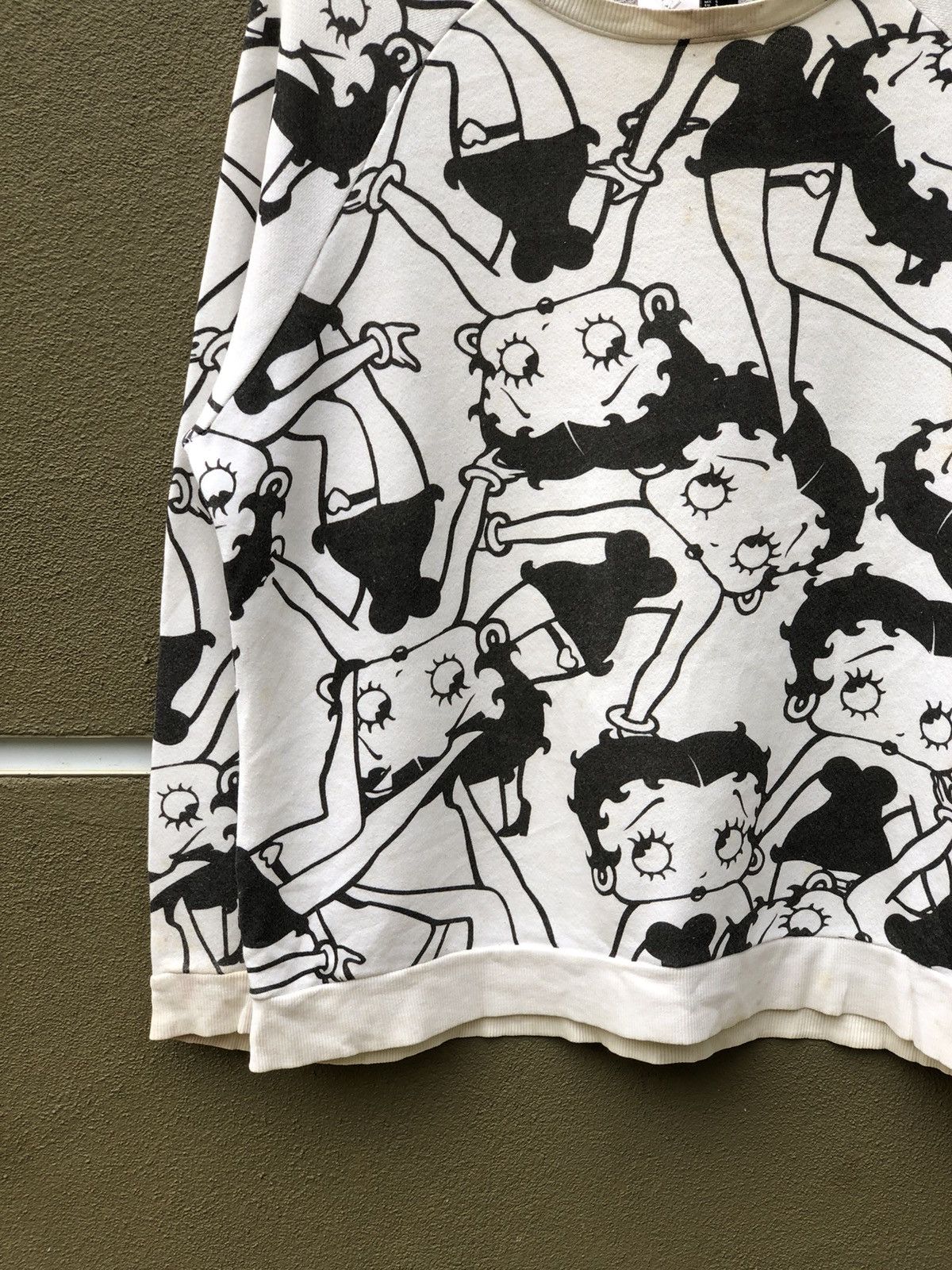 Vintage Betty Boop Full Print Sweatshirt
