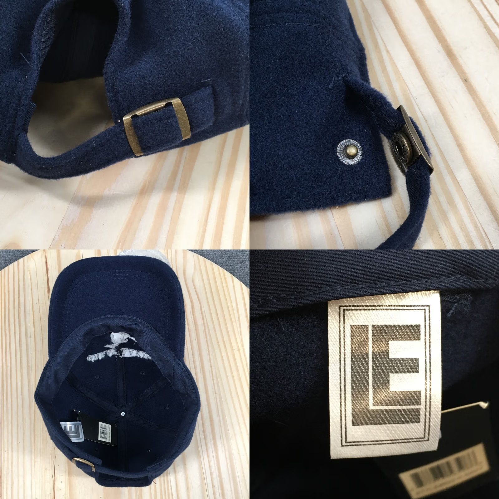 Greats Great Lakes Unsalted Baseball Cap Blue OS Adjustable Embroidered Logo Unisex Size ONE SIZE - 8 Thumbnail