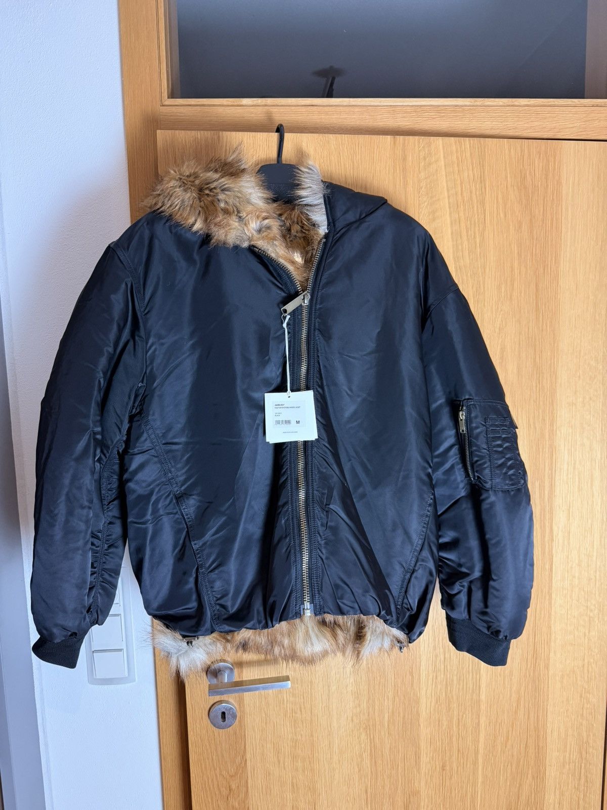 Ambush Design Ambush Fake Fur Reversible Hoodie Jacket Size US M / EU 48-50 / 2 - 3 Thumbnail