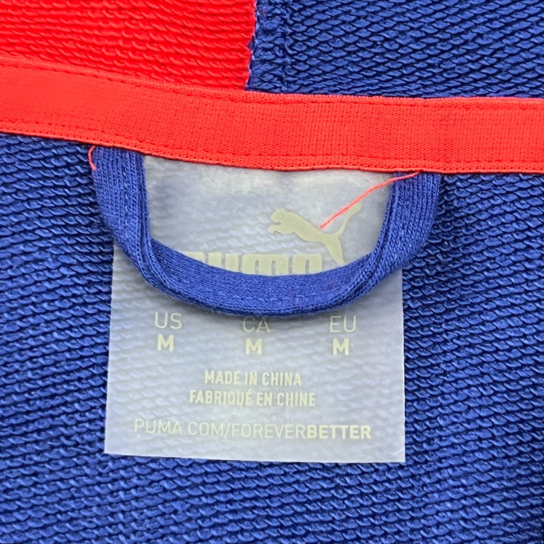 Puma PUMA Norway International Team Womens Jacket Sz M Hoodie Village Wear Full Zip Womens Jacket Blue 2019 Track Jacket Size L / US 10 / IT 46 - 6 Thumbnail