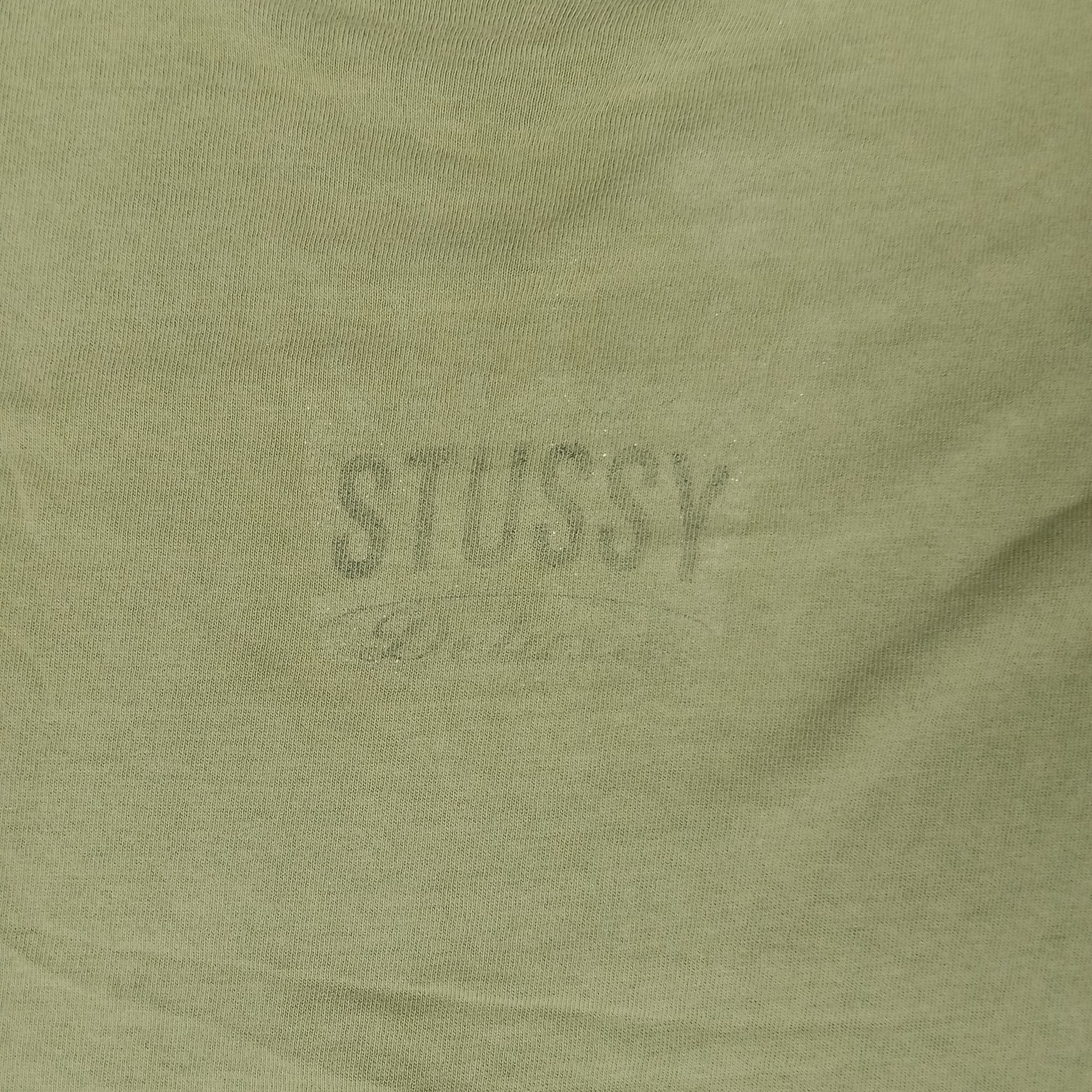 Stussy × Vintage Stussy Deluxe Distressed Style Tshirt Size US S / EU 44-46 / 1 - 6 Thumbnail