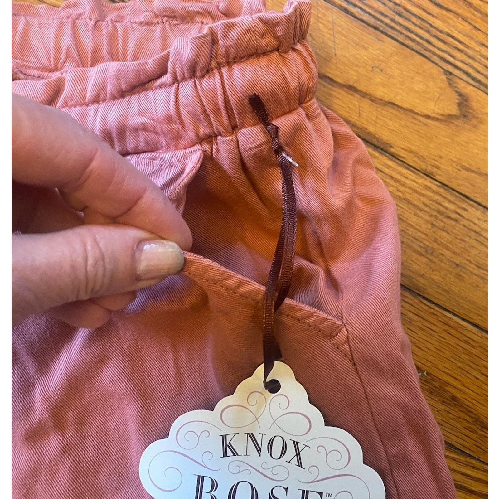 Other NWT Pull On Short Knox Rose Women S Pockets Rose Elastic $20 Size 28" / US 6 / IT 42 - 2 Thumbnail