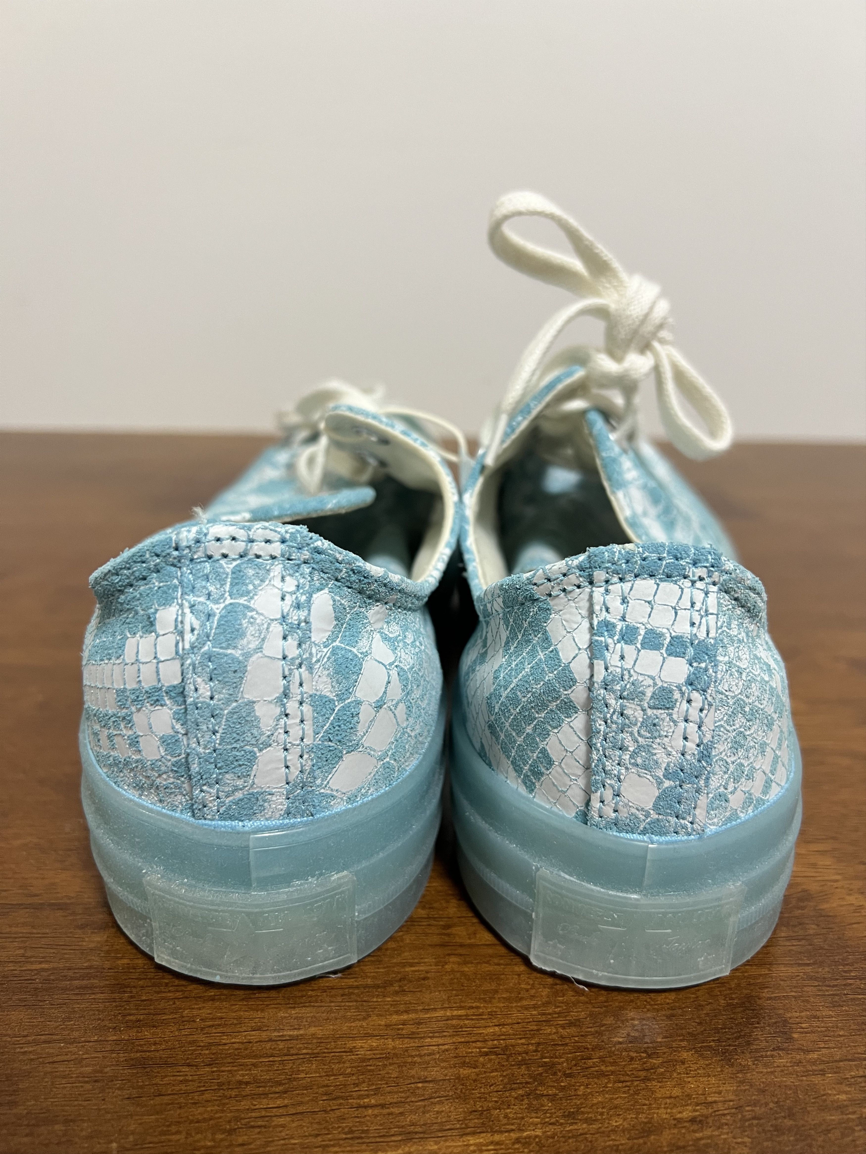 Converse 💚 2022 Golf Wang x Converse "Blue Python" Chuck 70 OX NEW Size US 11 / EU 44 - 12 Thumbnail