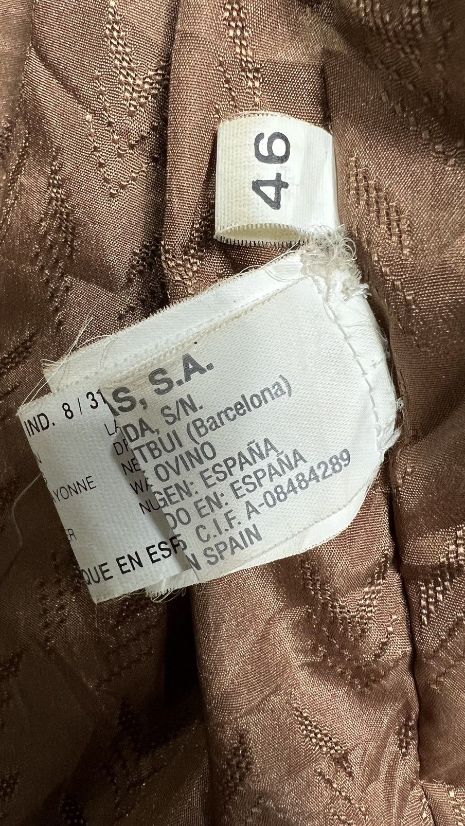 Japanese Brand Serra Jacket Leather Size US L / EU 52-54 / 3 - 8 Thumbnail