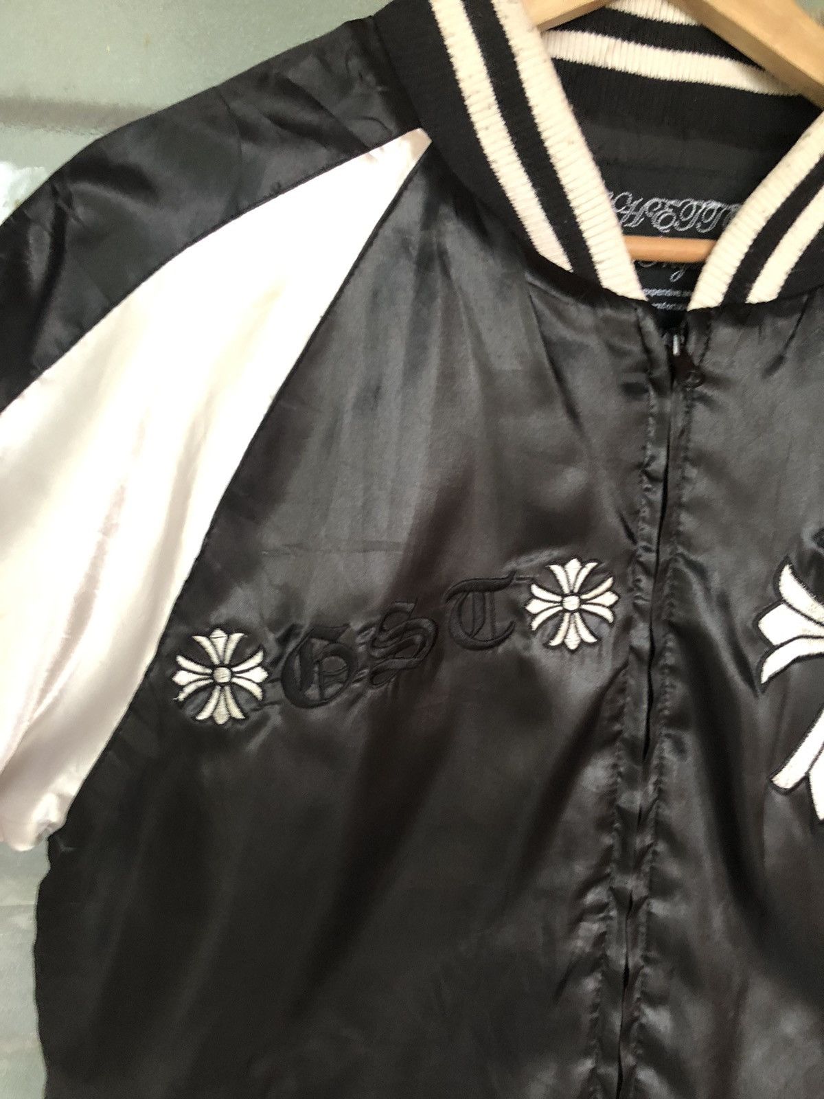 If Six Was Nine Bomber Style Chrome Hearts Jacket Size US L / EU 52-54 / 3 - 3 Thumbnail