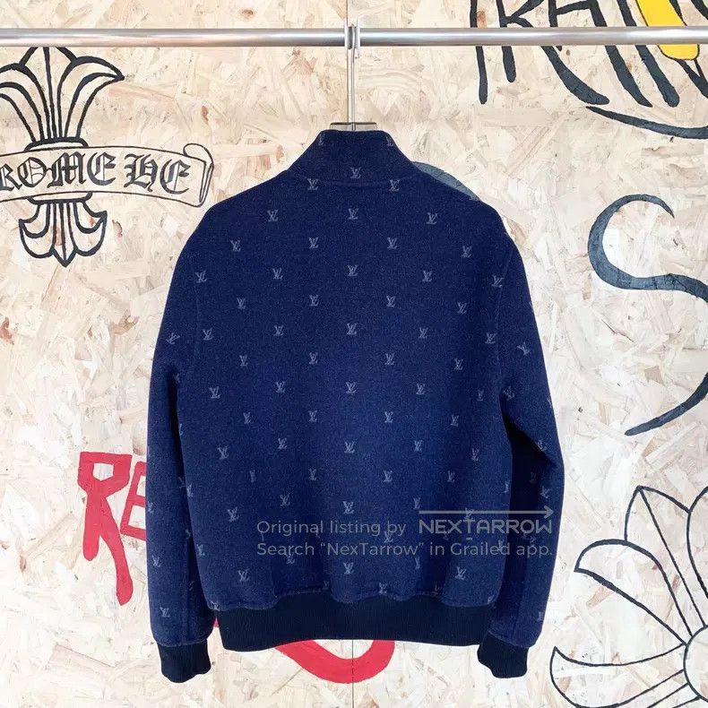 Louis Vuitton Louis Vuitton Blason reversible wool-blend long-sleeve jac Size US M / EU 48-50 / 2 - 4 Thumbnail