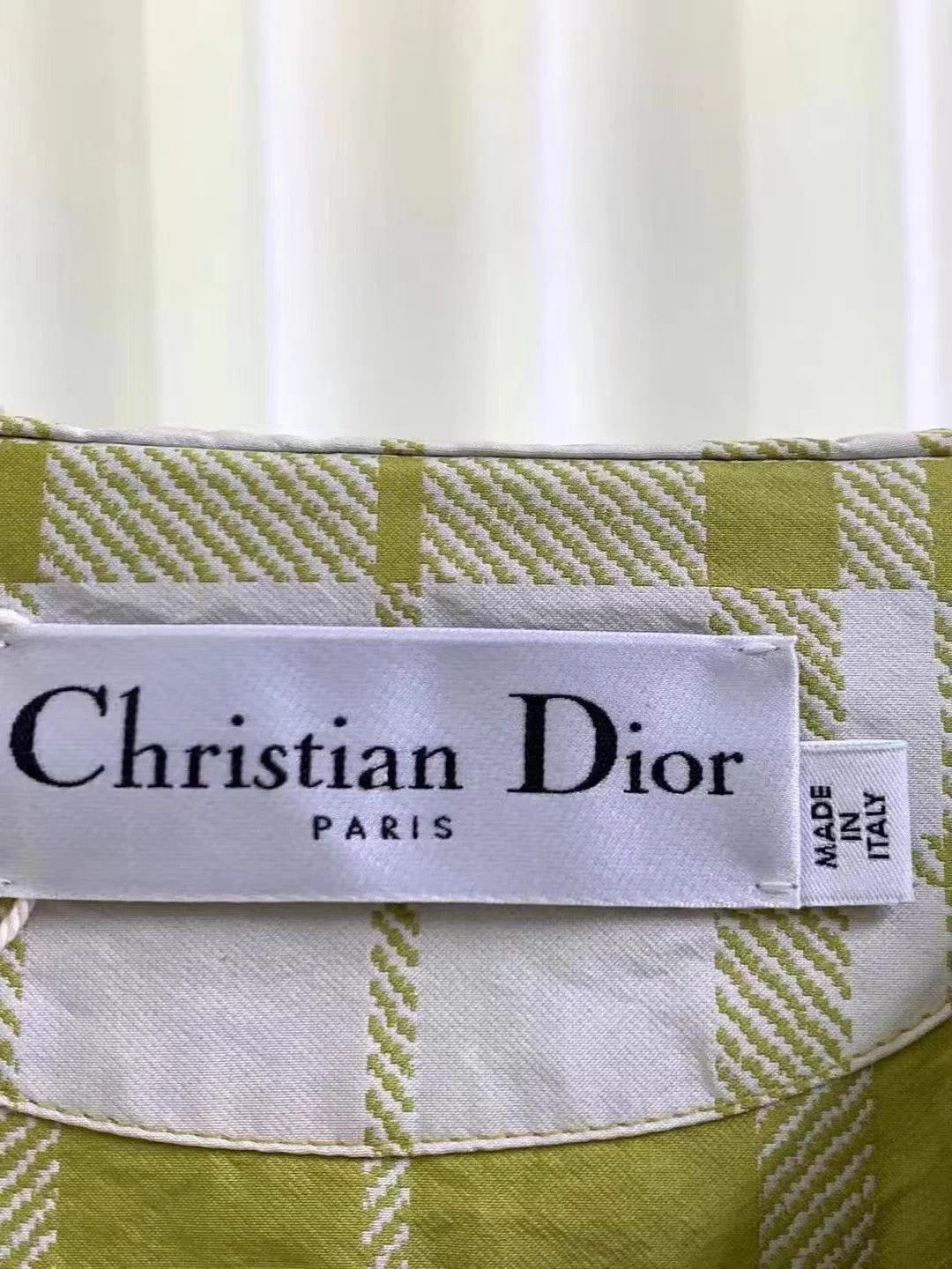 Christian Dior Monsieur Christian Dior Check Logo Jacket XS Size XS / US 0-2 / IT 36-38 - 4 Thumbnail