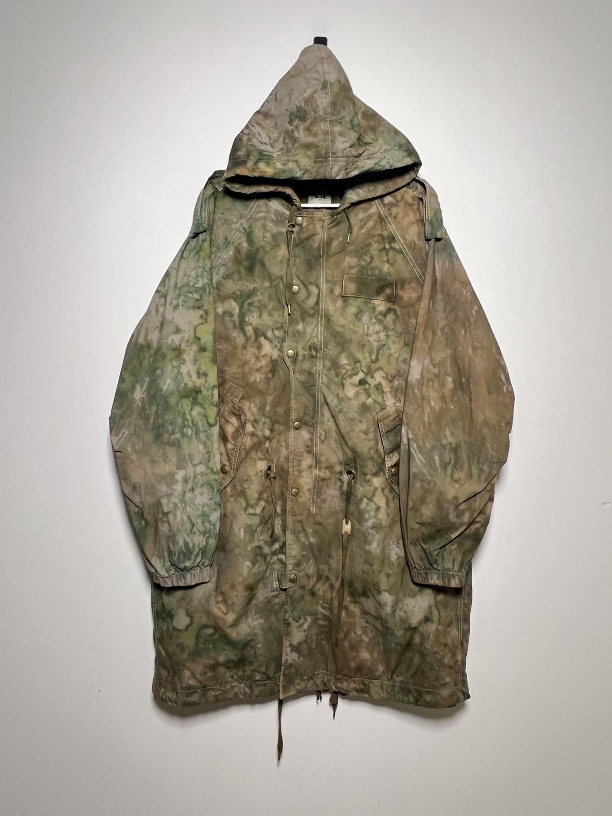 Acne Studios acne studios 2011 tie dye fishtail camo parka jacket Size US M / EU 48-50 / 2 - 3 Thumbnail