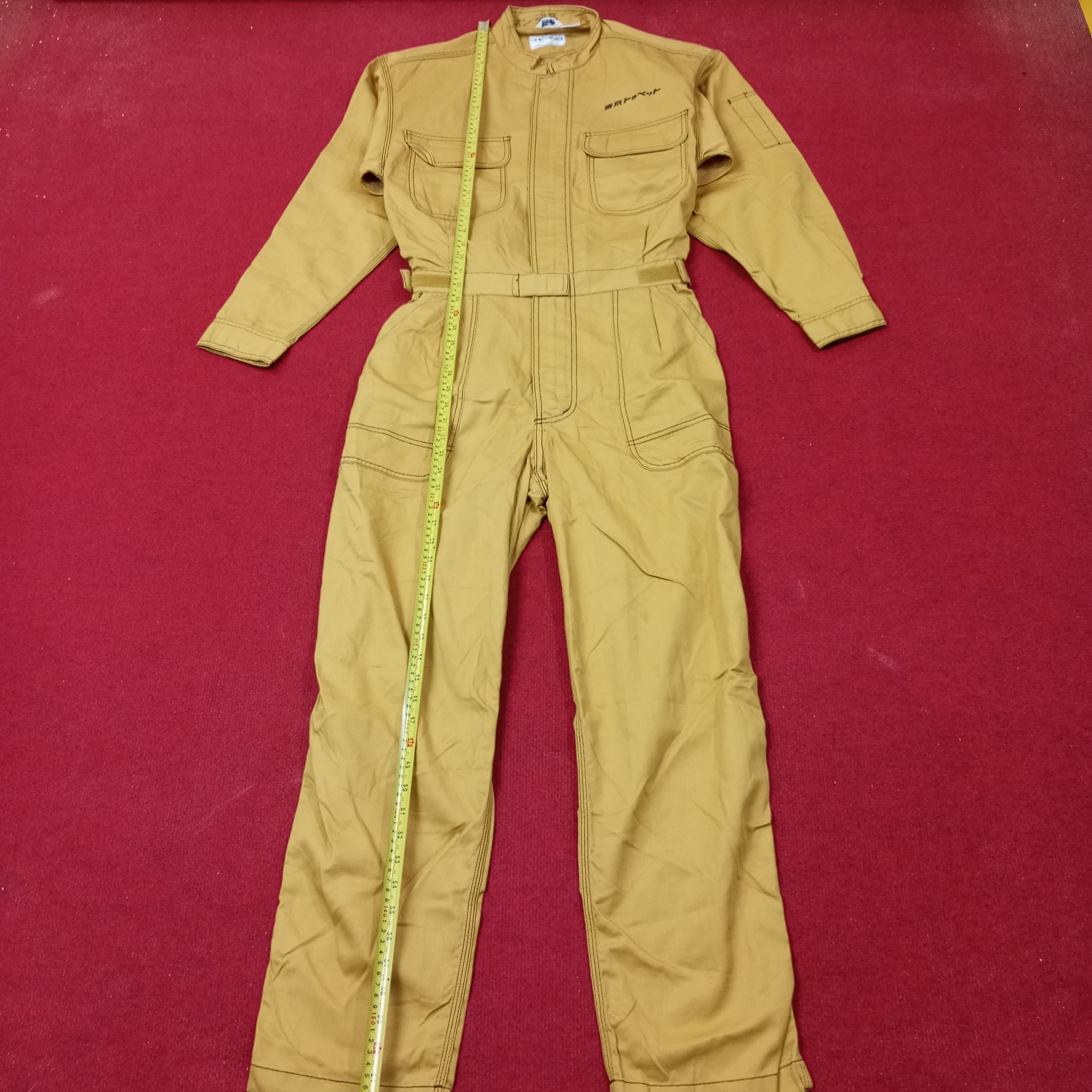 Japanese Brand Toyota Tecno Racing Workwear Coverall Jacket c255n4 Size US M / EU 48-50 / 2 - 7 Thumbnail