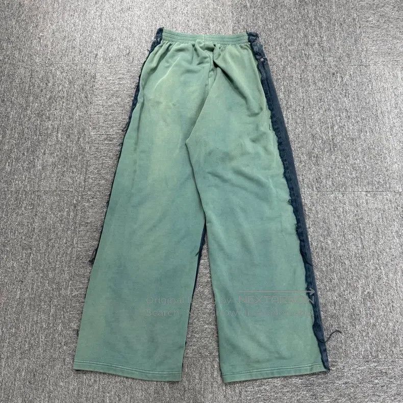 Balenciaga Balenciaga size S Front and back patchwork denim casual pa Size US 27 - 5 Thumbnail