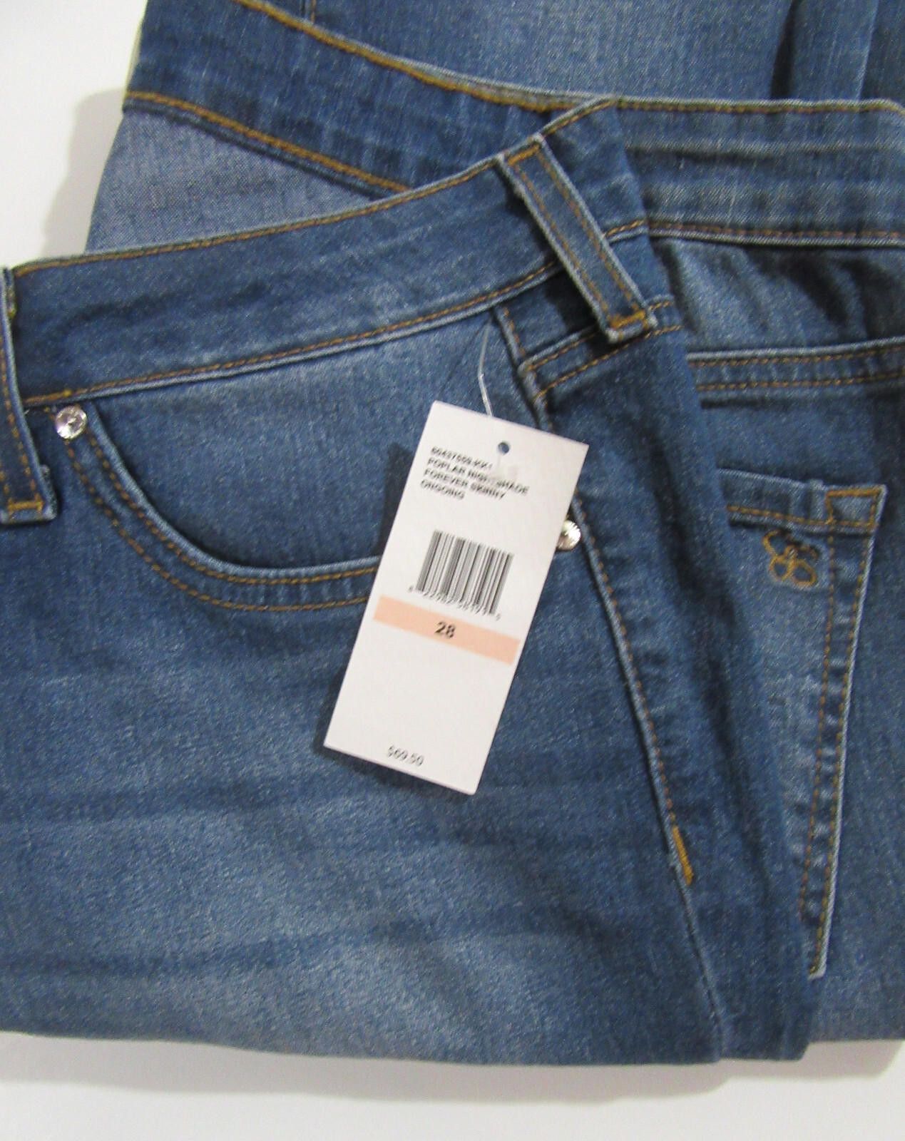 Designer Jessica Simpson Womens Forever Skinny Denim Jeans 28 NWT Size 28" / US 6 / IT 42 - 7 Thumbnail