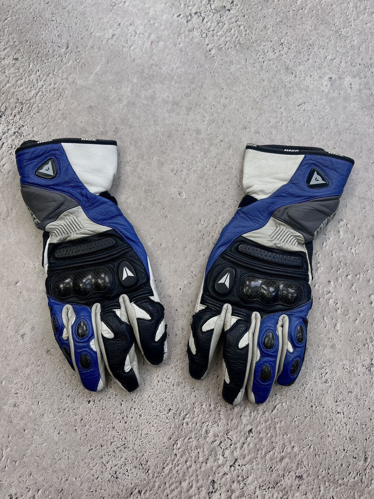 Dainese × Vintage Vintage Dainese Leather Gloves Avant Garde Size ONE SIZE - 1 Thumbnail