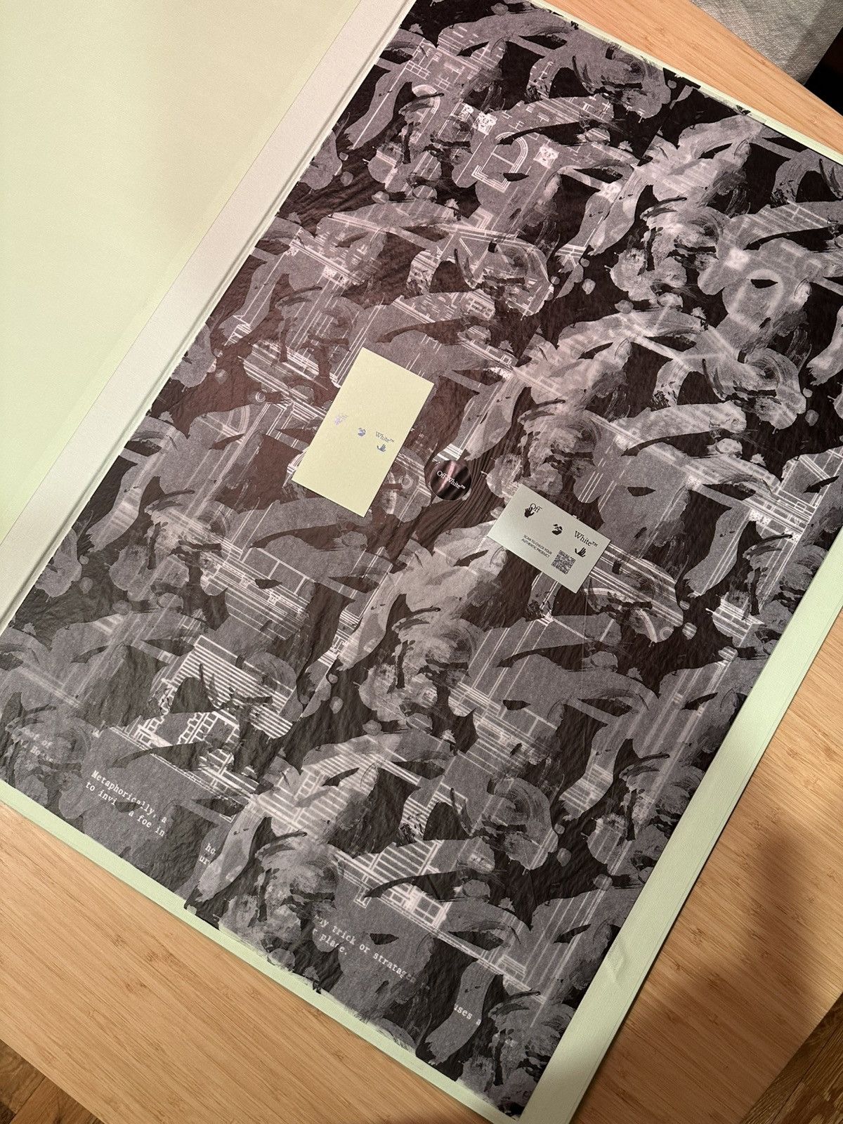 Off-White × Virgil Abloh Off-White Limited Edition Print Size ONE SIZE - 1 Thumbnail