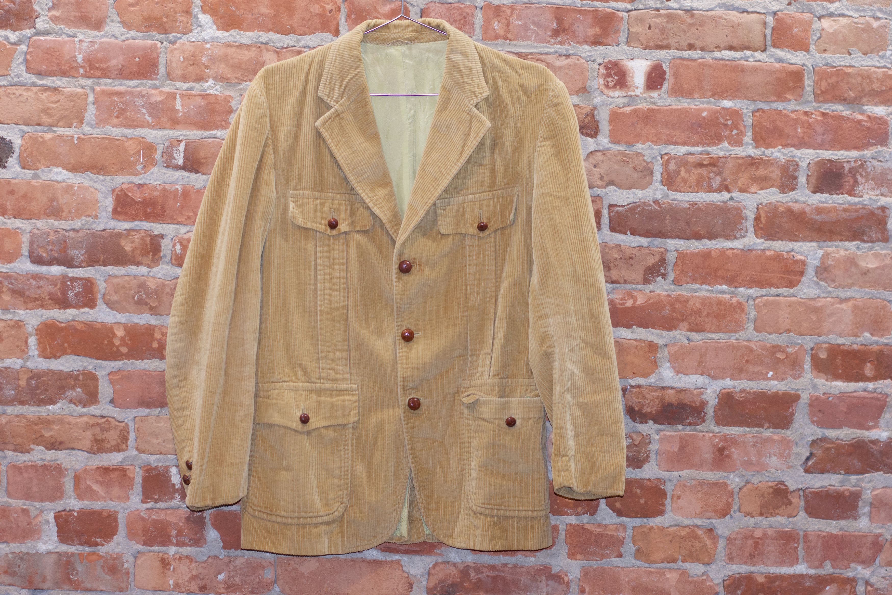 Vintage Yellow vintage Corduroy Jacket Size US M / EU 48-50 / 2 - 3 Thumbnail
