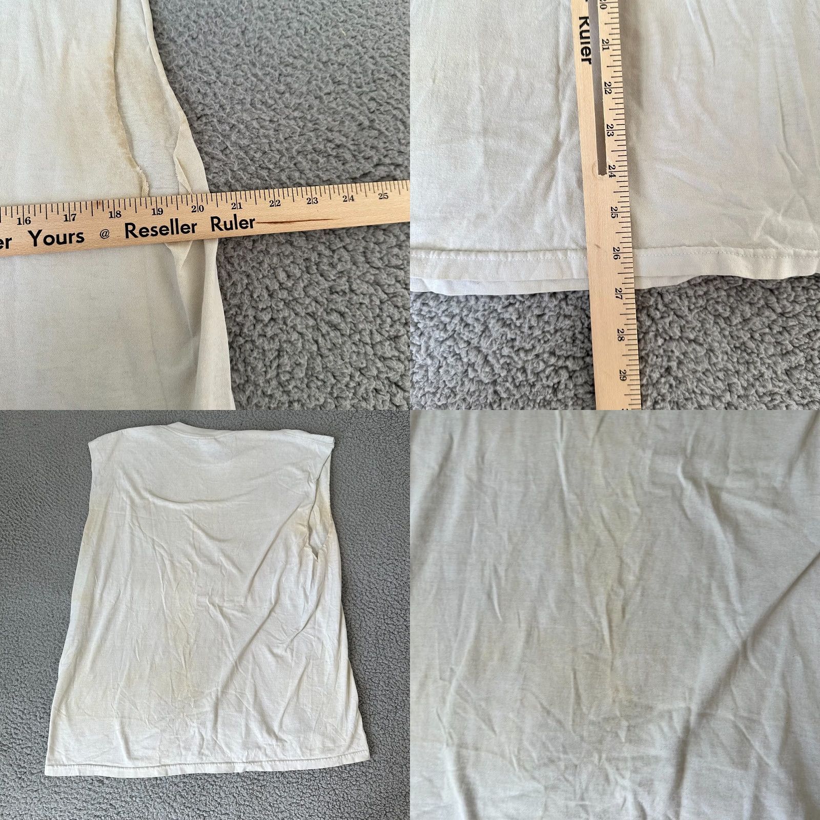 Fruit Of The Loom VINTAGE Fruit of the Loom Shirt Mens XL White Single Stitch School Classic Size US XL / EU 56 / 4 - 9 Thumbnail