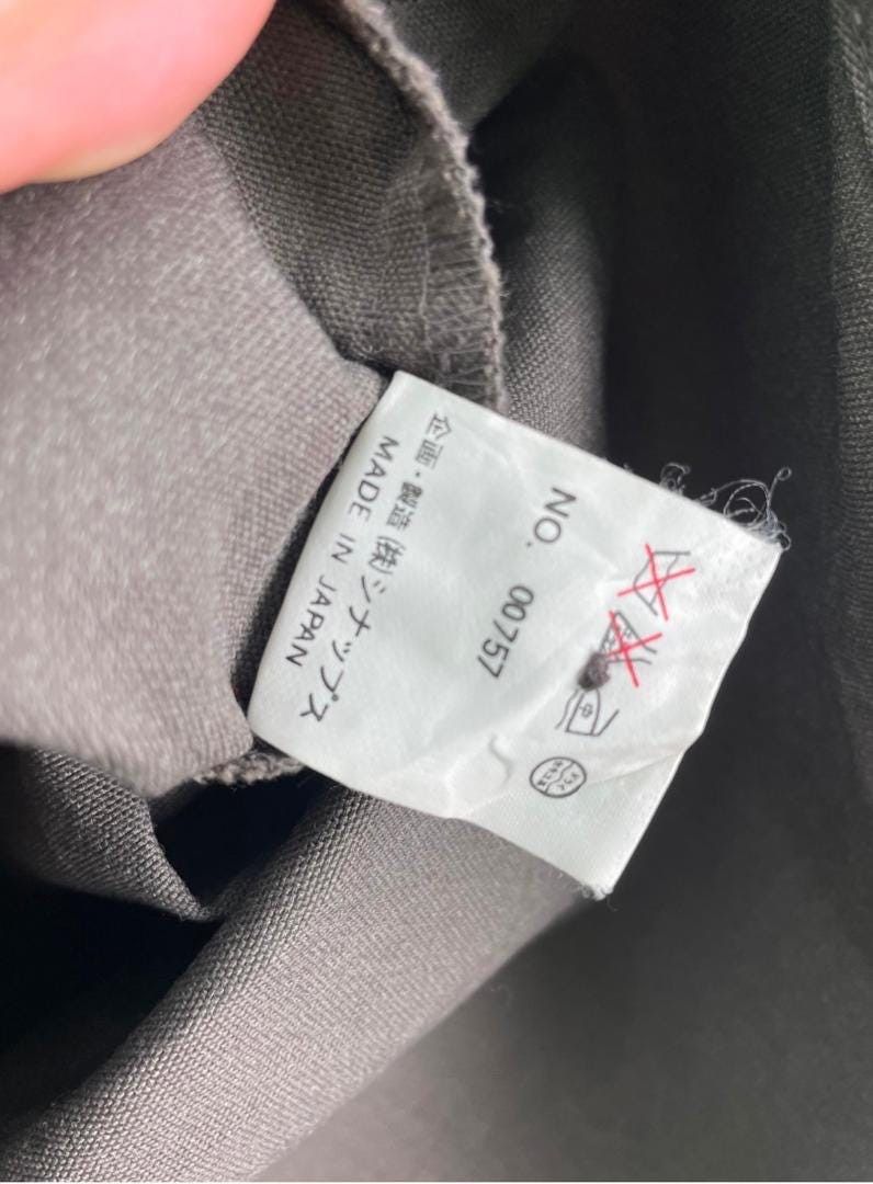 Japanese Brand SYNAPS japan military design shirts jacket cat eye button Size US L / EU 52-54 / 3 - 9 Thumbnail