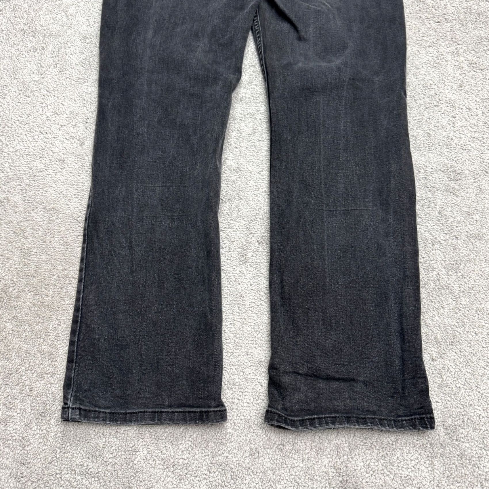 Levi's Levi's 514 Straight Leg Jeans Mens 38x32 Black Cotton Dark Wash Casual Size US 38 / EU 54 - 5 Thumbnail