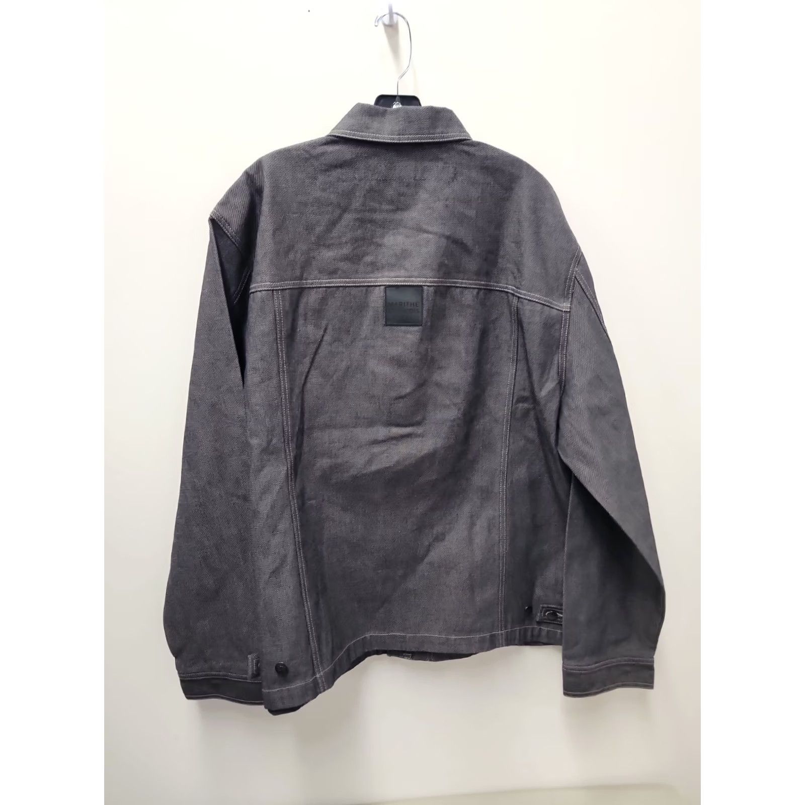 Vintage VINTAGE Marithe + Francois Girbaud Jacket Mens XL Denim Military Collared Pockets Logo Size US XL / EU 56 / 4 - 7 Thumbnail