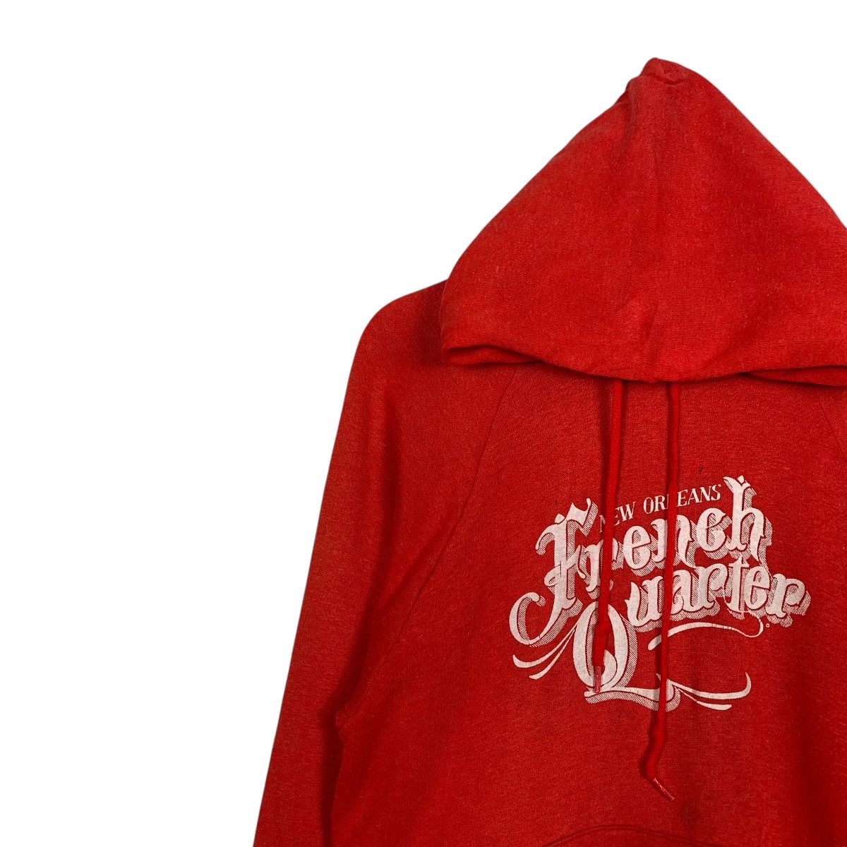 Vintage Vintage 80s New Orleans French Quarter Red Pullover Hoodie Size US S / EU 44-46 / 1 - 6 Thumbnail