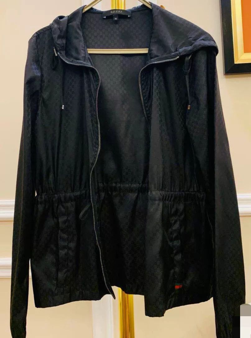 Gucci Gucci Logo Print Women's Jacket Size S / US 4 / IT 40 - 1 Thumbnail