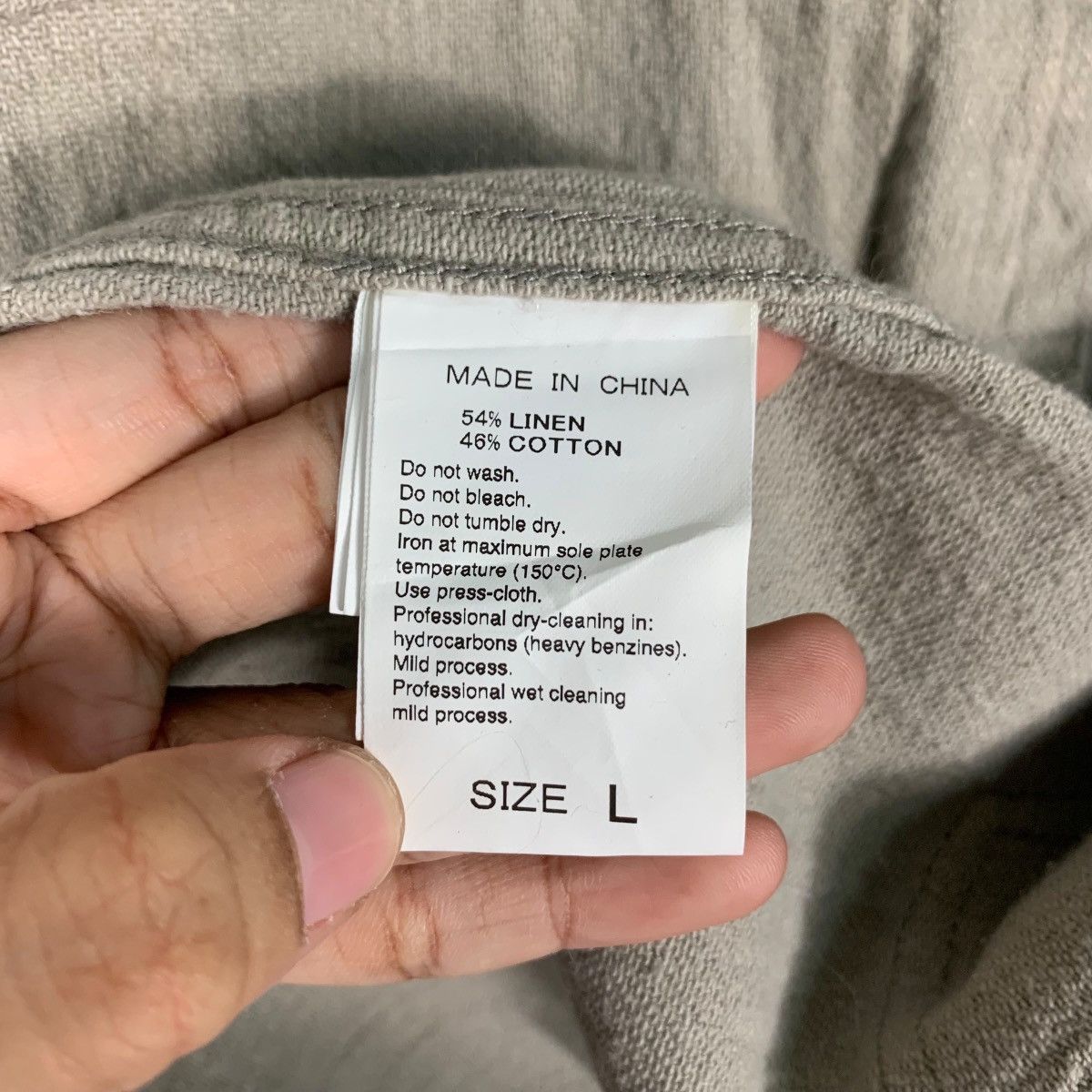 ADAM ET ROPE ADAM ET ROPE Linen Cotton Casual Light Jacket #1821-C22 Size US L / EU 52-54 / 3 - 16 Thumbnail