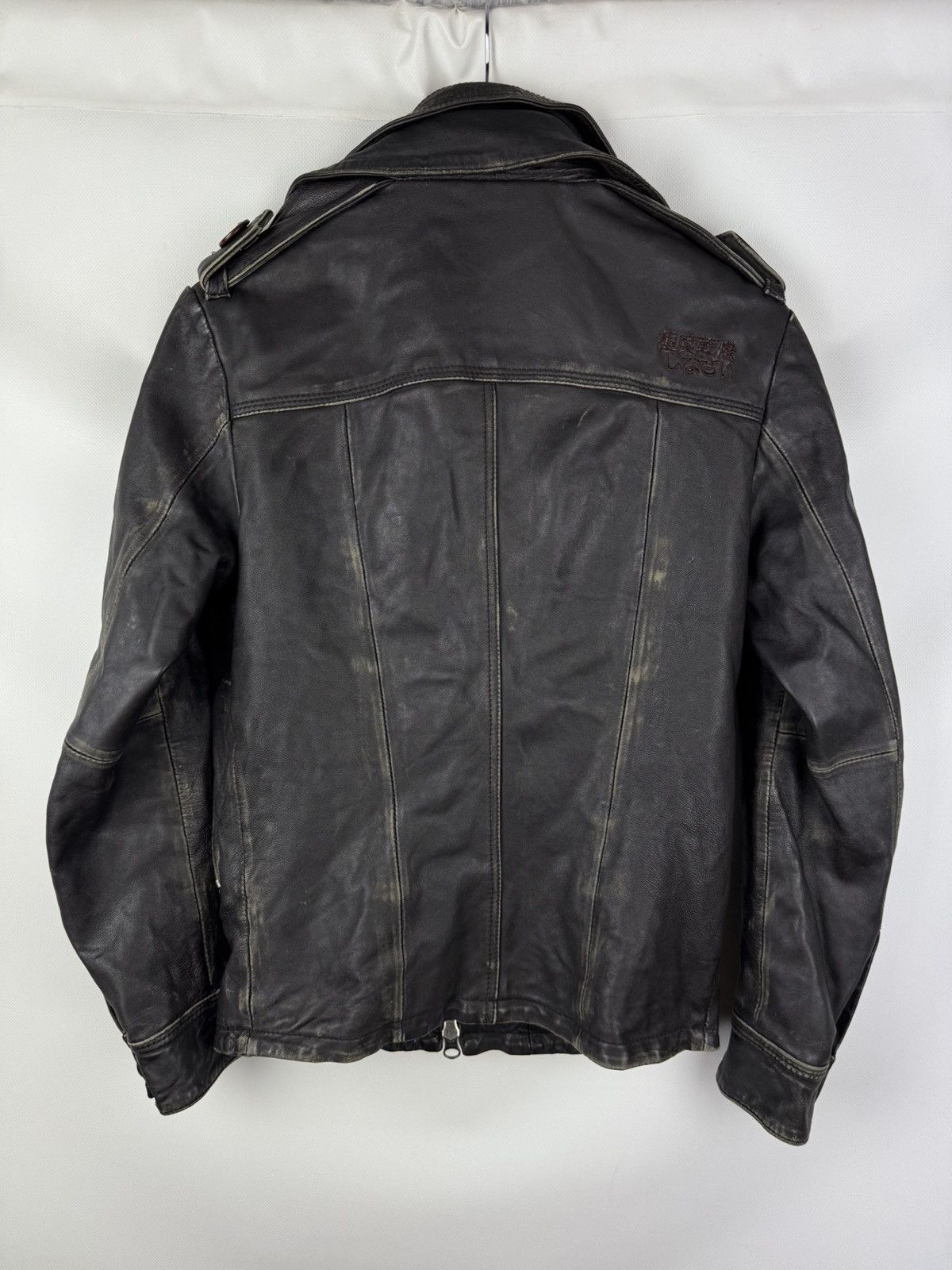 Superdry Superdry Japan Men’s Leather Multipocket Jacket Size S Size US S / EU 44-46 / 1 - 13 Thumbnail