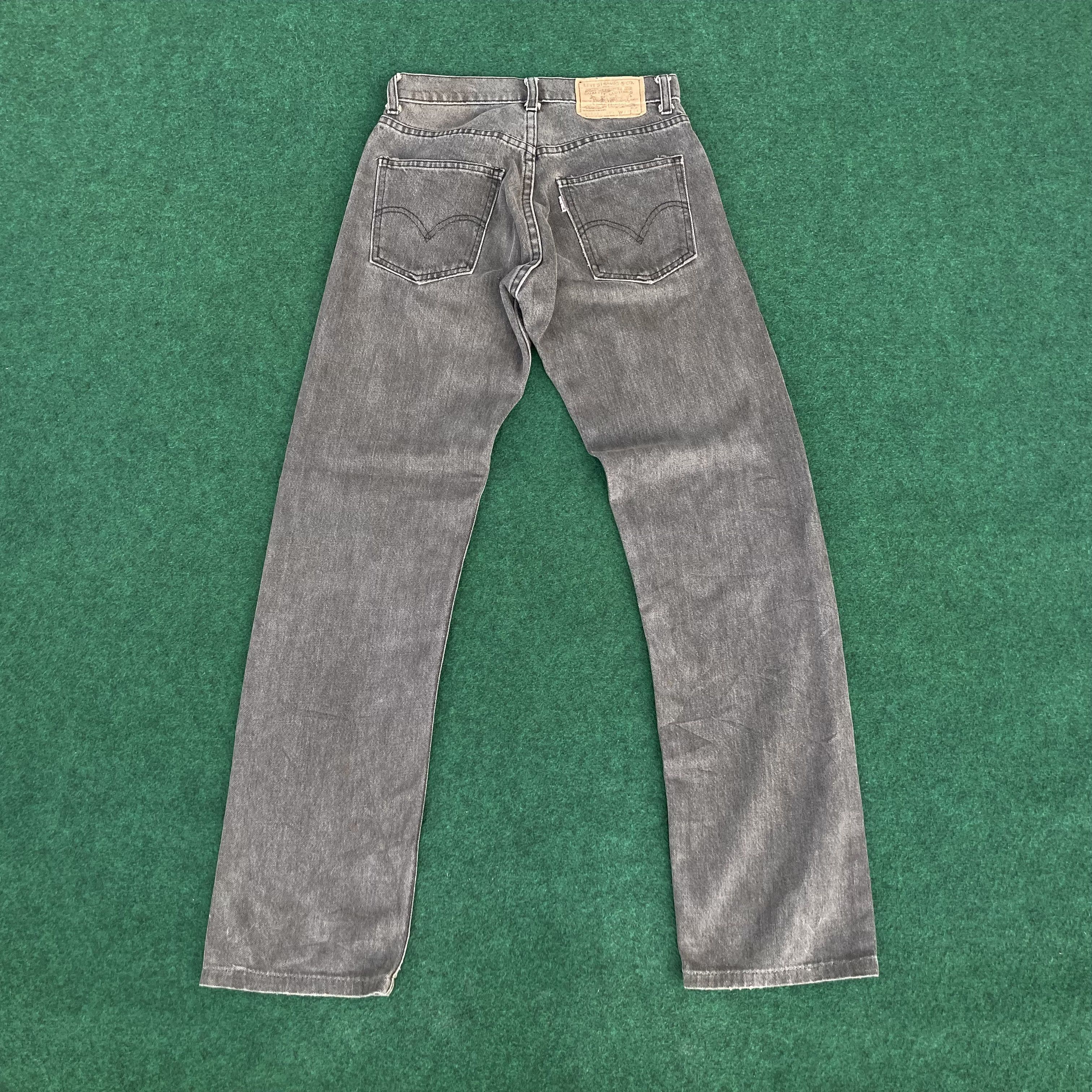 Levi's × Vintage Vtg Levis 505 Distressed Ripped Jeans 90s Punk Grunge Jeans Size 26" / US 2 / IT 38 - 11 Thumbnail