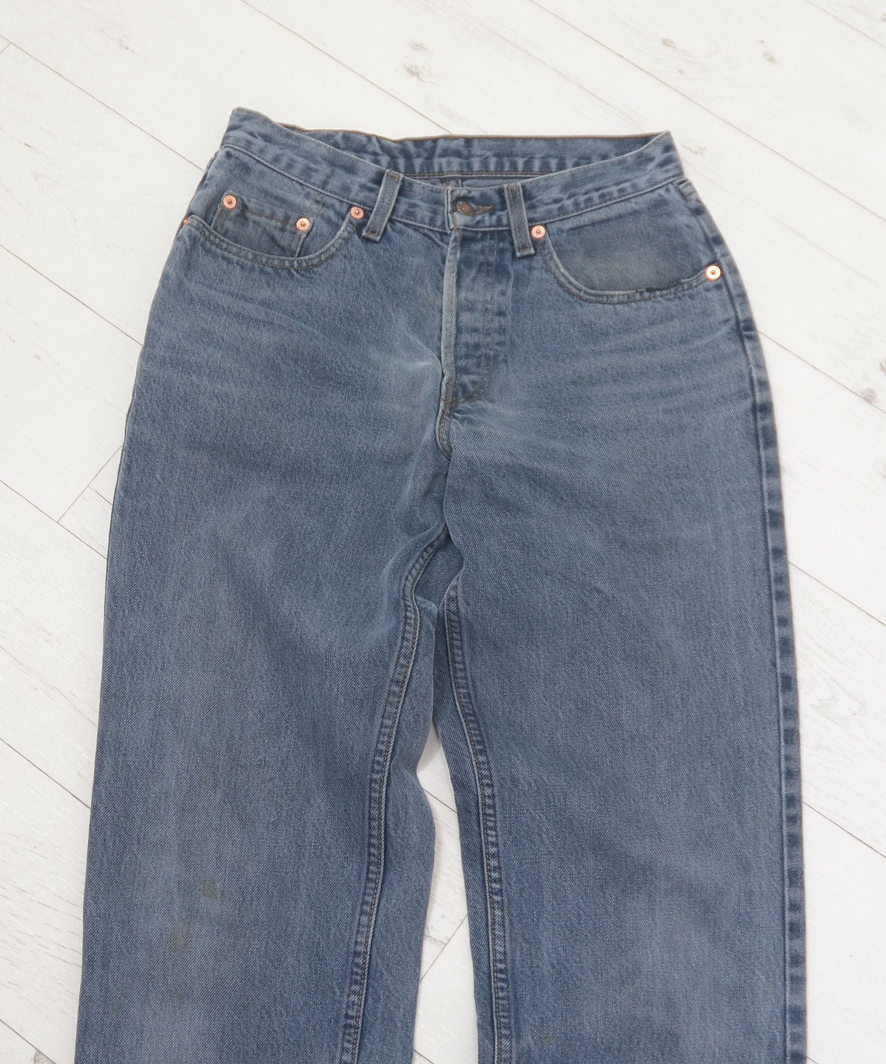 Levi's × Levi's Vintage Clothing × Vintage Vintage Levi’s Levis style 412 FIT Guide orange tab Rare Size US 30 / EU 46 - 4 Thumbnail
