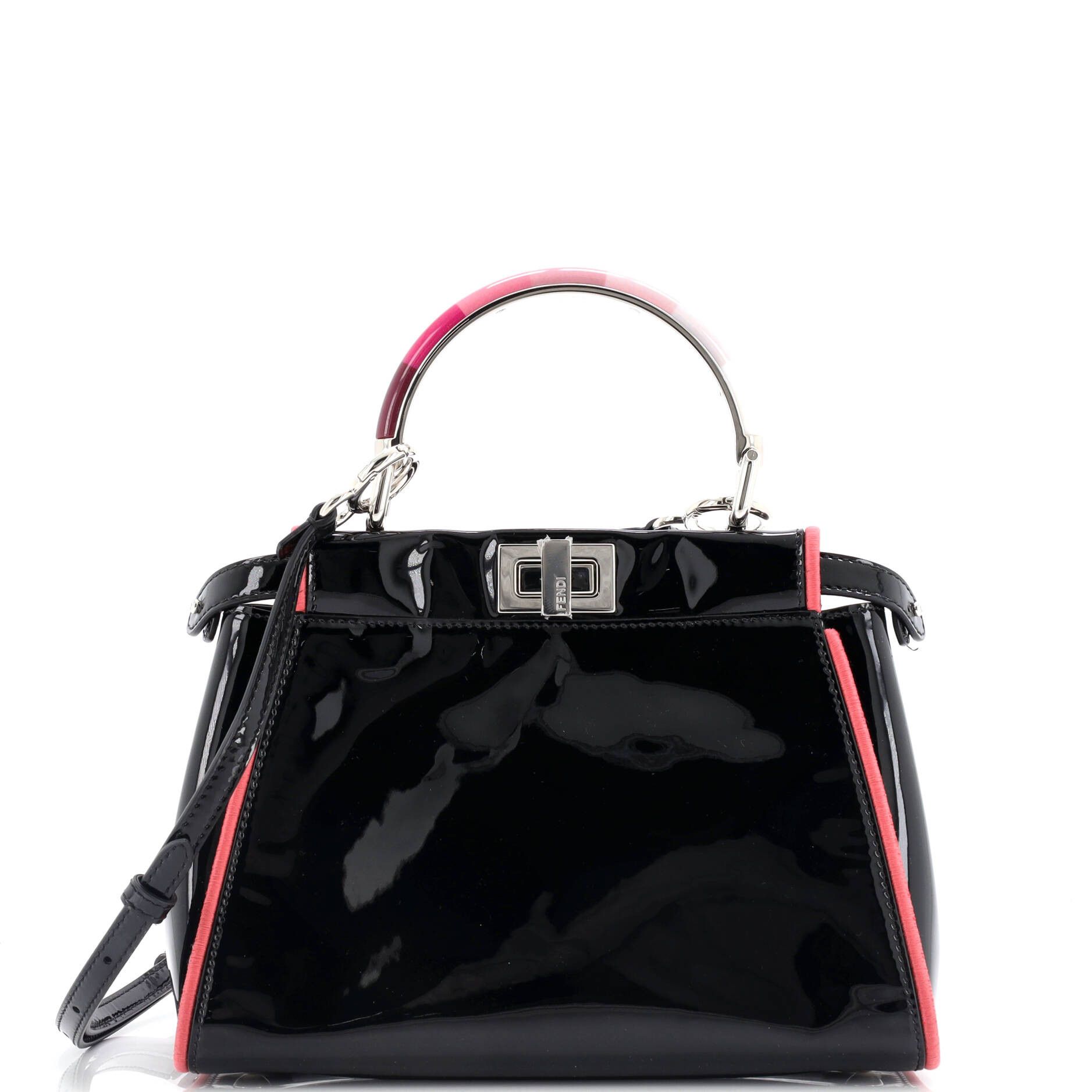 Fendi Resin Handle Peekaboo Bag Size ONE SIZE - 1 Thumbnail