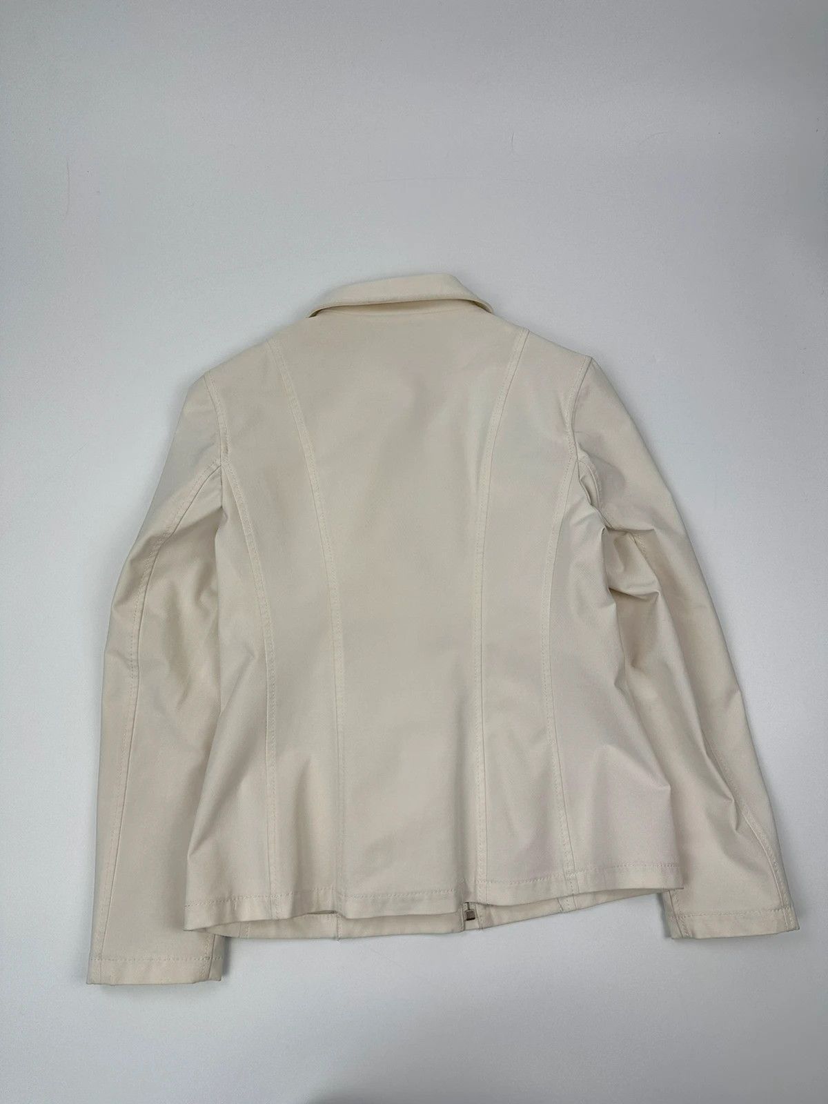 Prada Prada Milano FW1997 White Class Dress Shirt Jacket Size M / US 6-8 / IT 42-44 - 8 Thumbnail