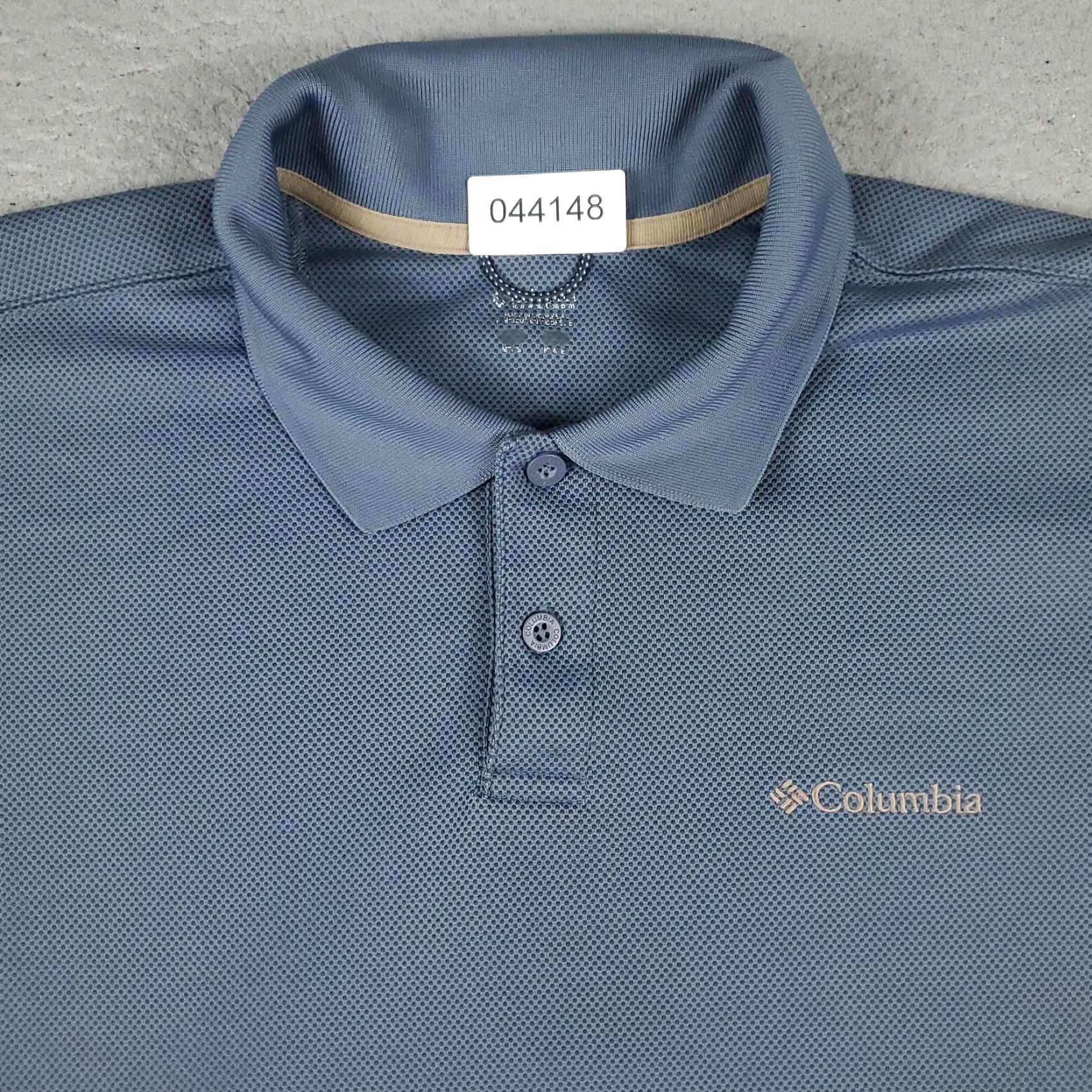 Vintage Columbia Polo Shirt Mens Size Large Blue Adult Size US L / EU 52-54 / 3 - 2 Thumbnail