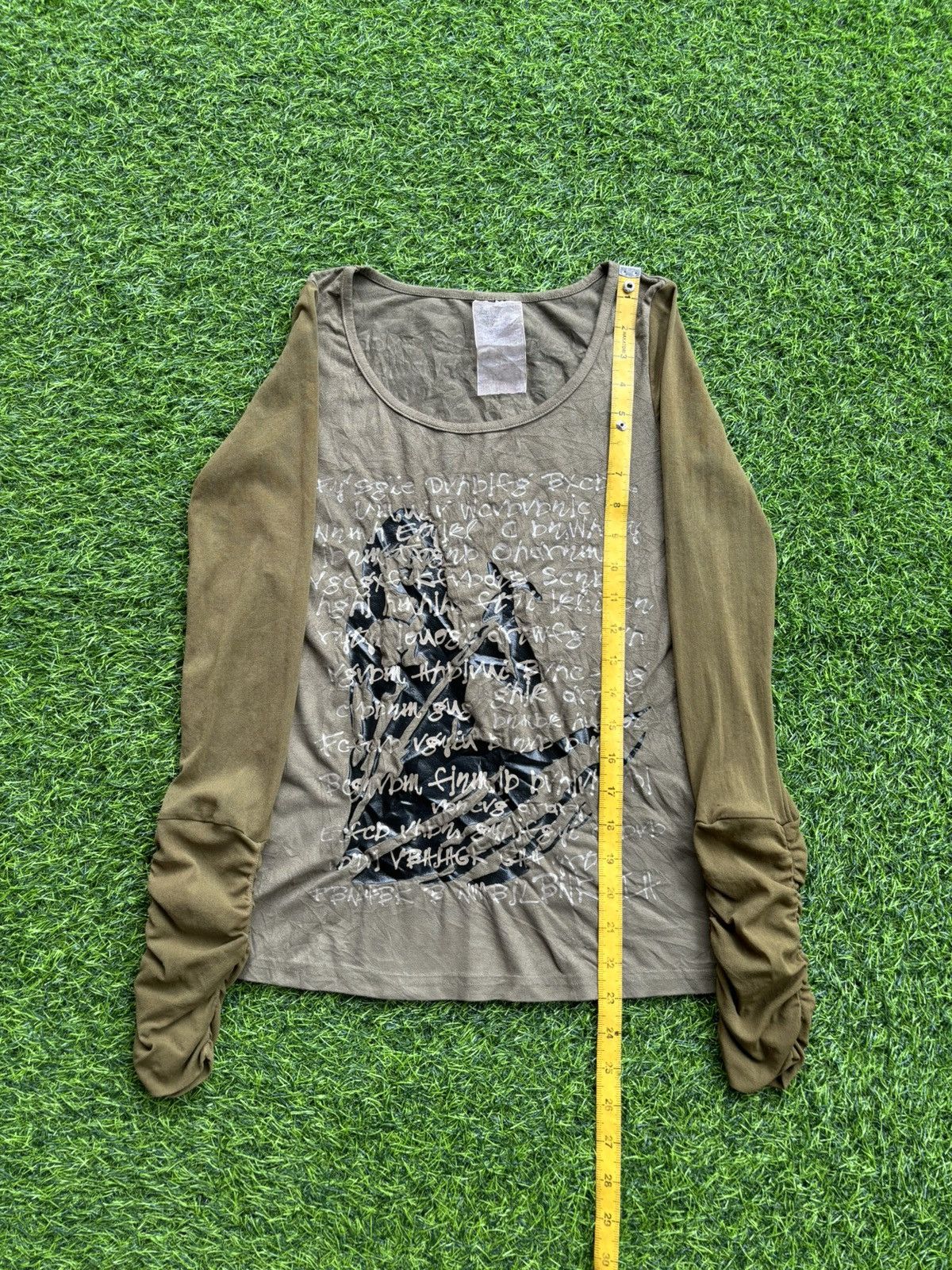 Hysteric Glamour Y2k Words Women's Longsleeve Size M / US 6-8 / IT 42-44 - 12 Thumbnail
