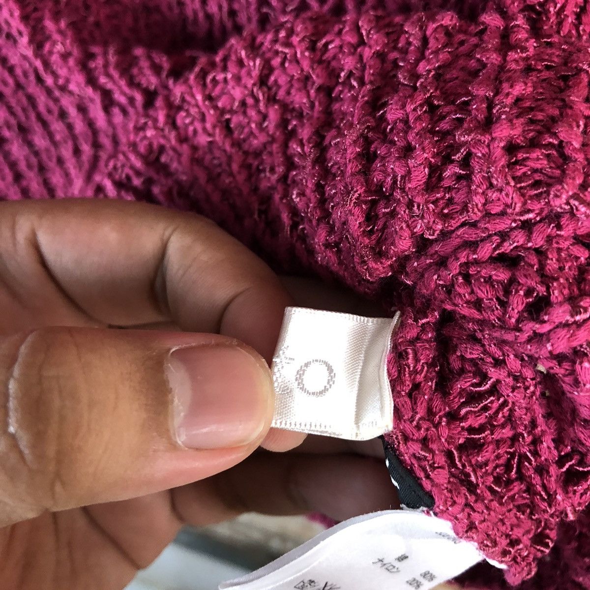 Homespun Knitwear × Japanese Brand Japanese Brand Pink Knitwear #A1266 Size S / US 4 / IT 40 - 12 Thumbnail
