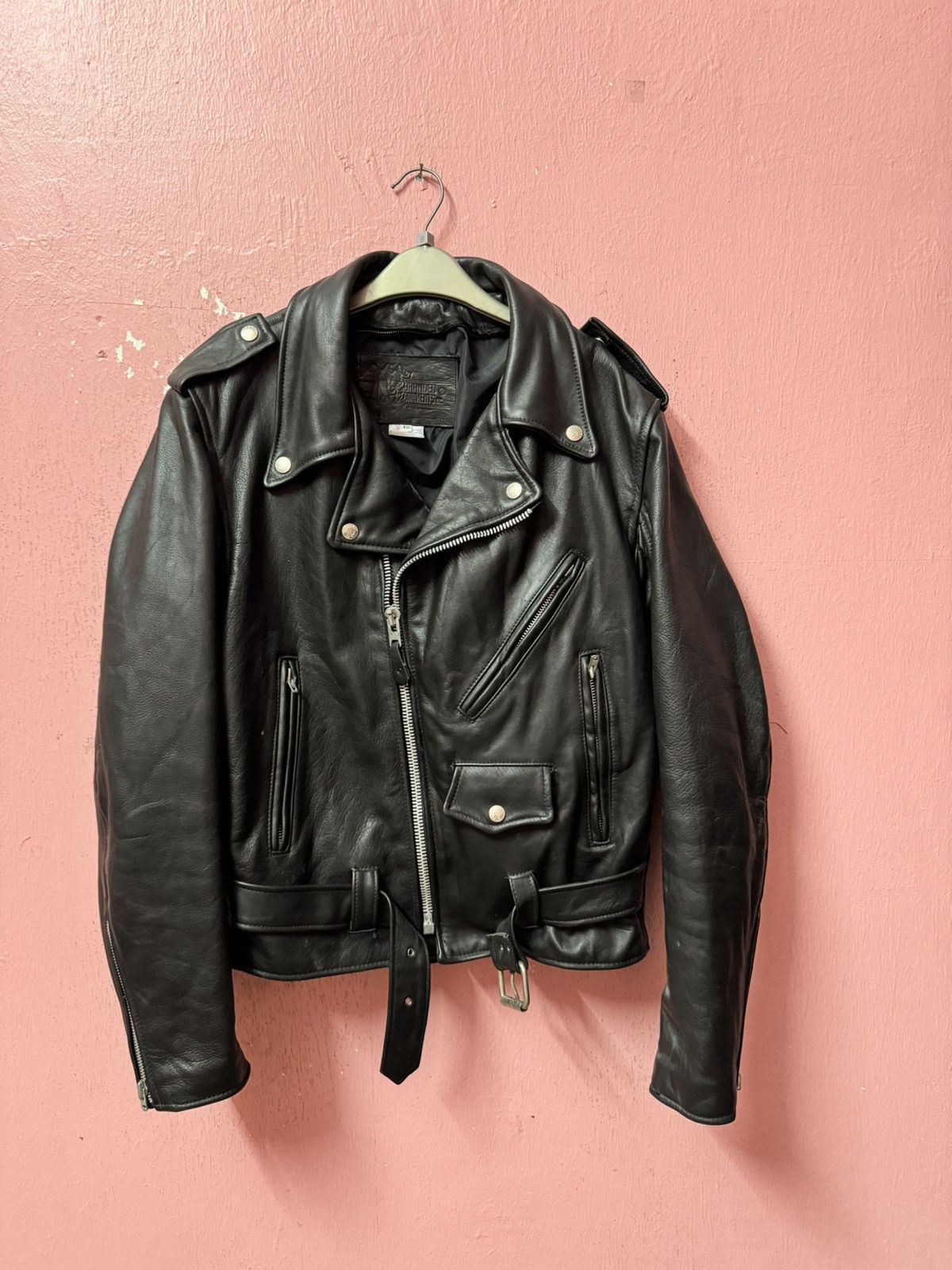 Vintage VINTAGE DOUBLE COLLAR ROCKERS JACKET Size US L / EU 52-54 / 3 - 1 Thumbnail