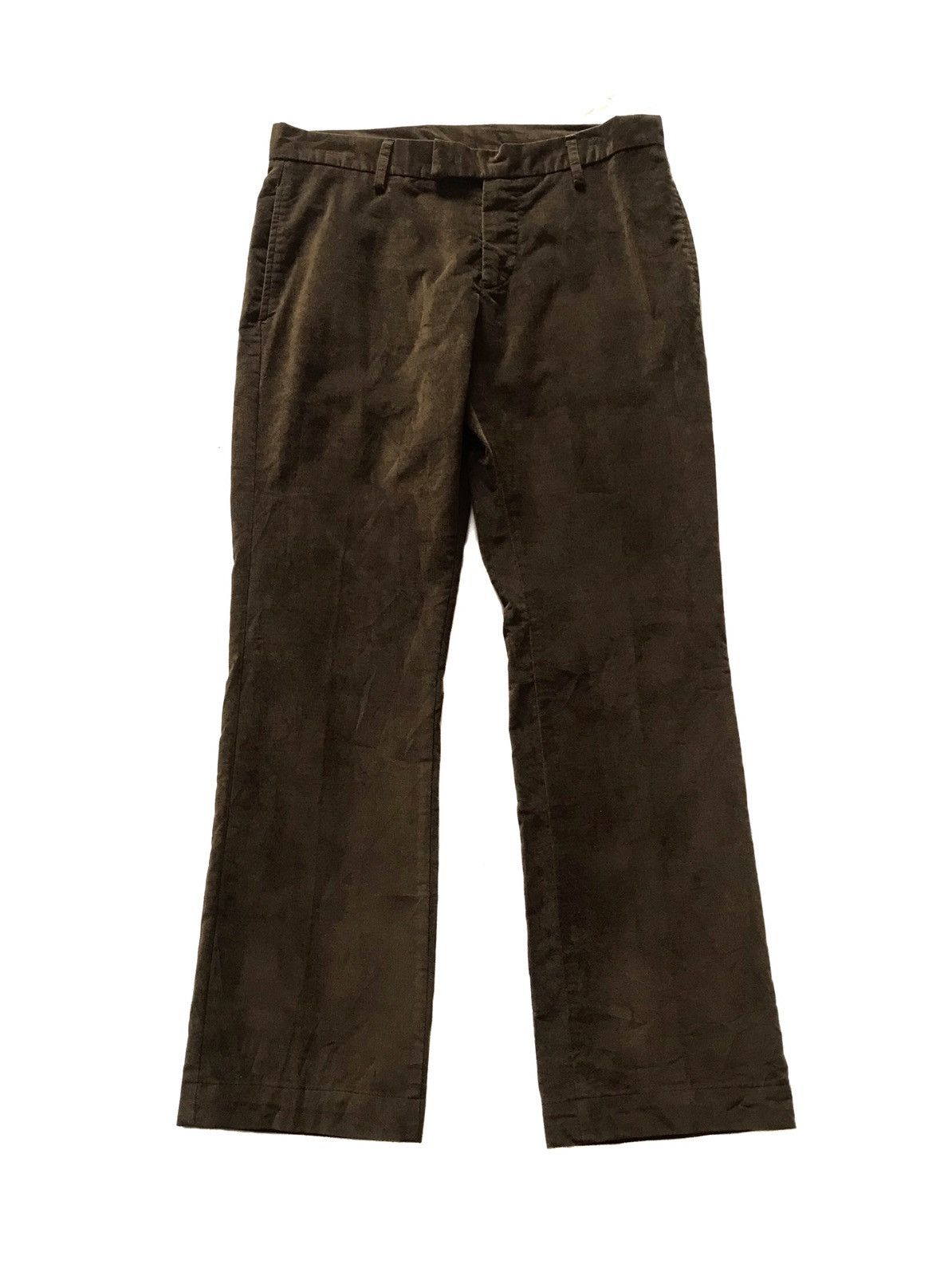 UNITED COLOUR OF BENETTON VELVET TROUSER PANTS