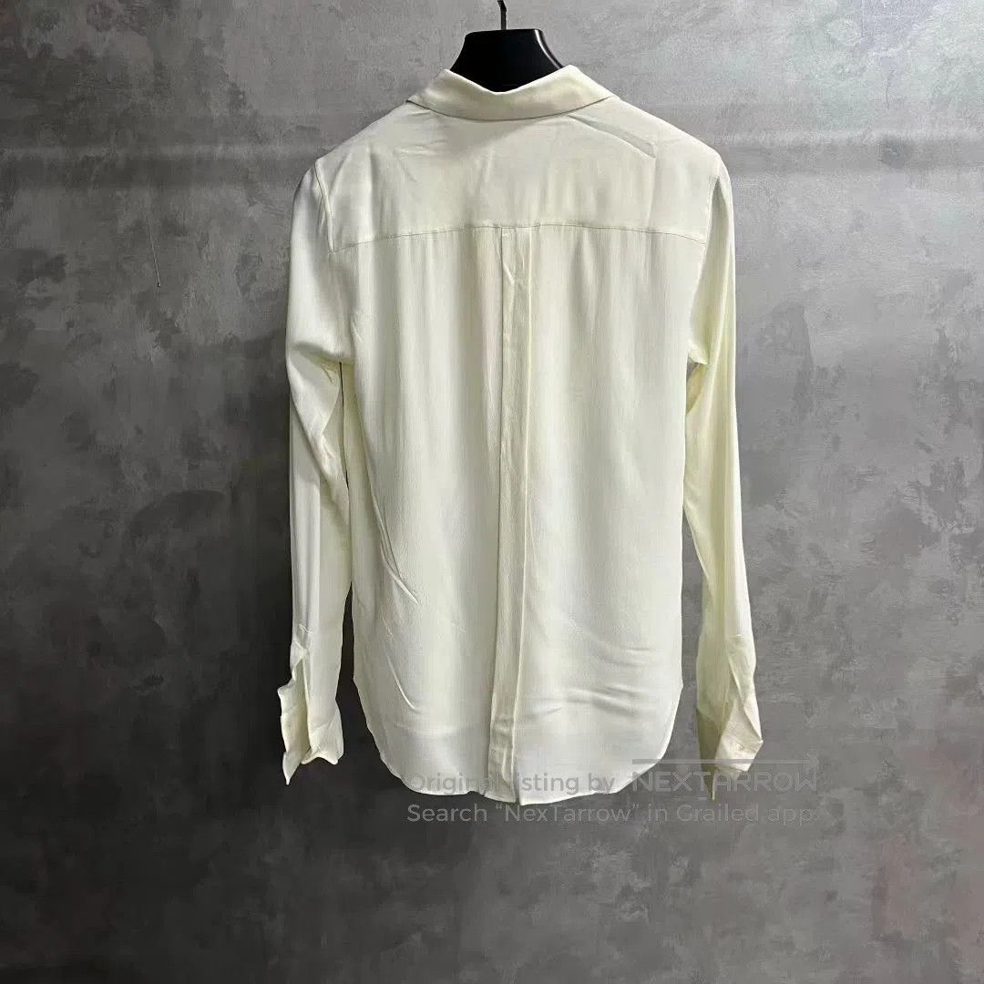Vintage white casual long sleeve shirt by mauro grifoni. Size US M / EU 48-50 / 2 - 2 Thumbnail