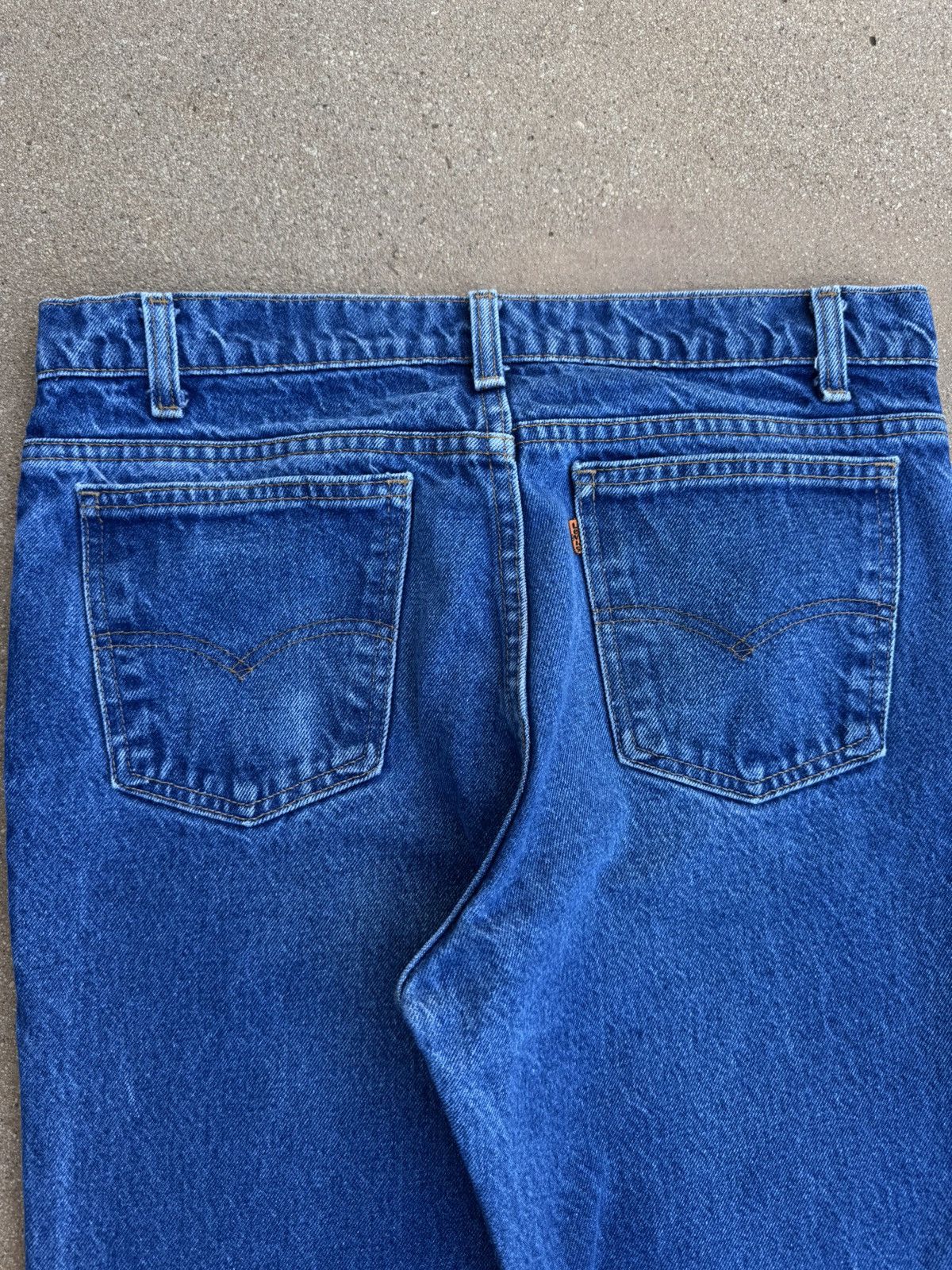 Levi's × Vintage Vtg 80’s Levi’s 646 Orange Tab Bellbottom Flare Jeans 33x29 Size US 33 - 9 Thumbnail