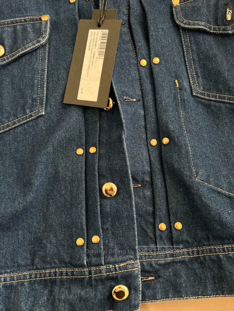 Versace Versace Men's denim jacket Size US M / EU 48-50 / 2 - 4 Thumbnail