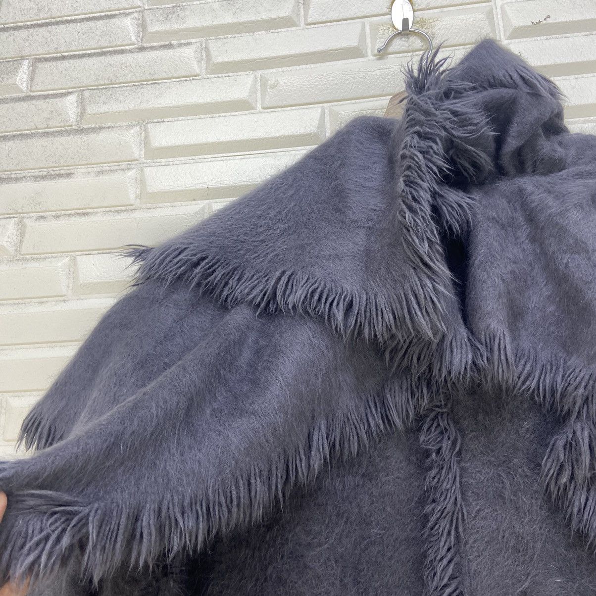 Japanese Brand 🔥Japanese Brand Yukiko Hanai Buttonless Angora Wool Size L / US 10 / IT 46 - 17 Thumbnail