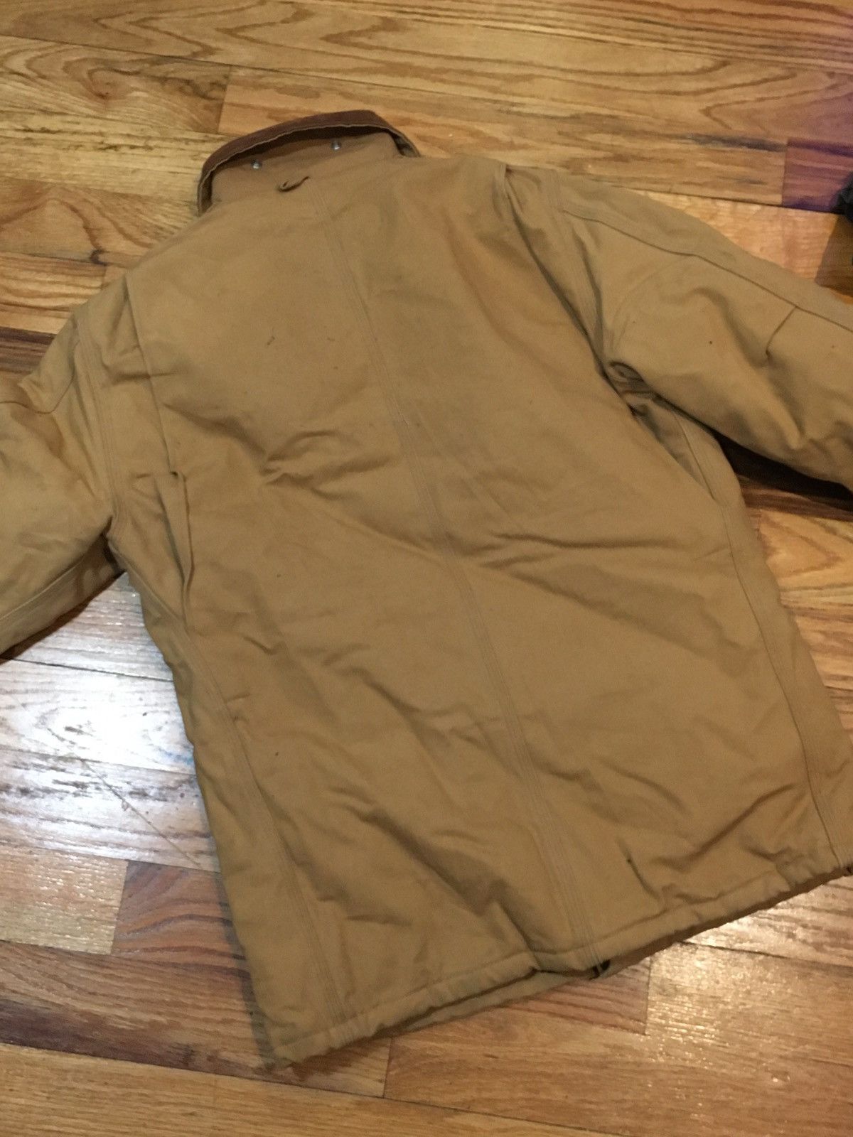Carhartt × Vintage Vintage Carhartt Duck Brown Canvas Jacket Large Tall Size US L / EU 52-54 / 3 - 4 Thumbnail