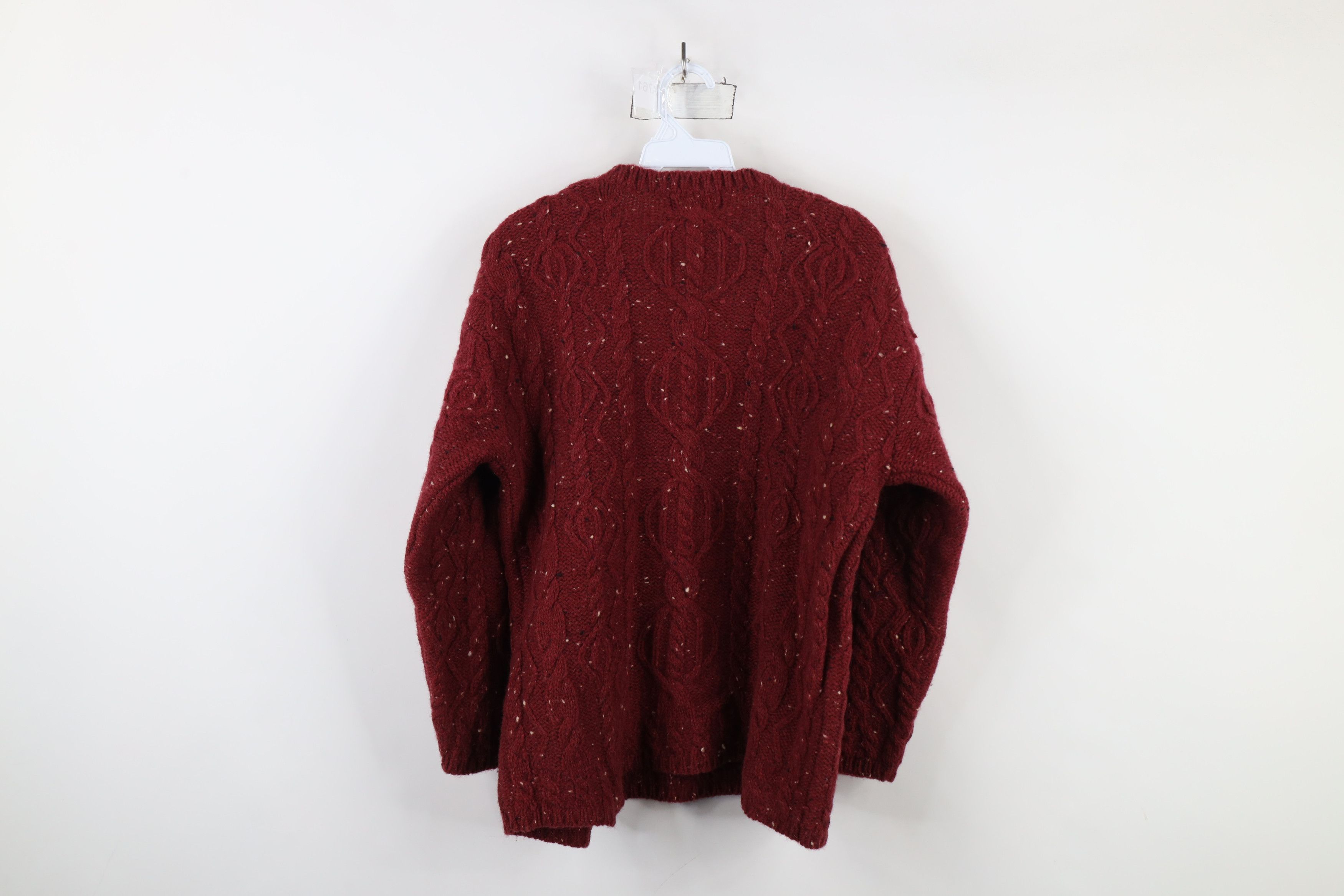 Vintage Vintage 90s Streetwear Chunky Fisherman Cable Knit Sweater Size M / US 6-8 / IT 42-44 - 5 Thumbnail