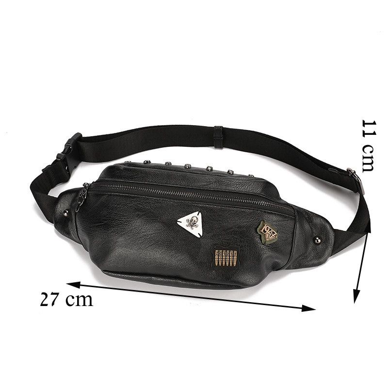 Japanese Brand Badge Waist pouch bag Size ONE SIZE - 2 Thumbnail