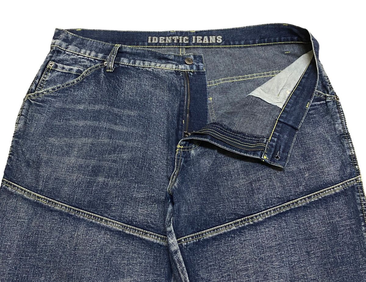 If Six Was Nine Rare Design Vintage Brand Identic Rapper Baggy Jeans 2000s Size US 40 / EU 56 - 5 Thumbnail