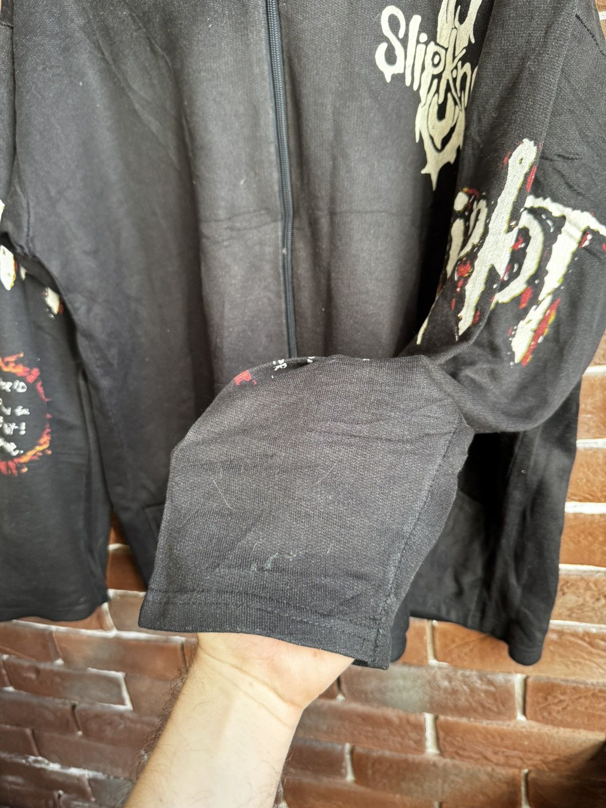 Band Tees Rare Vintage 90s Slipknot Numetal Band Tee Hoodie CLarge Size US XL / EU 56 / 4 - 10 Thumbnail