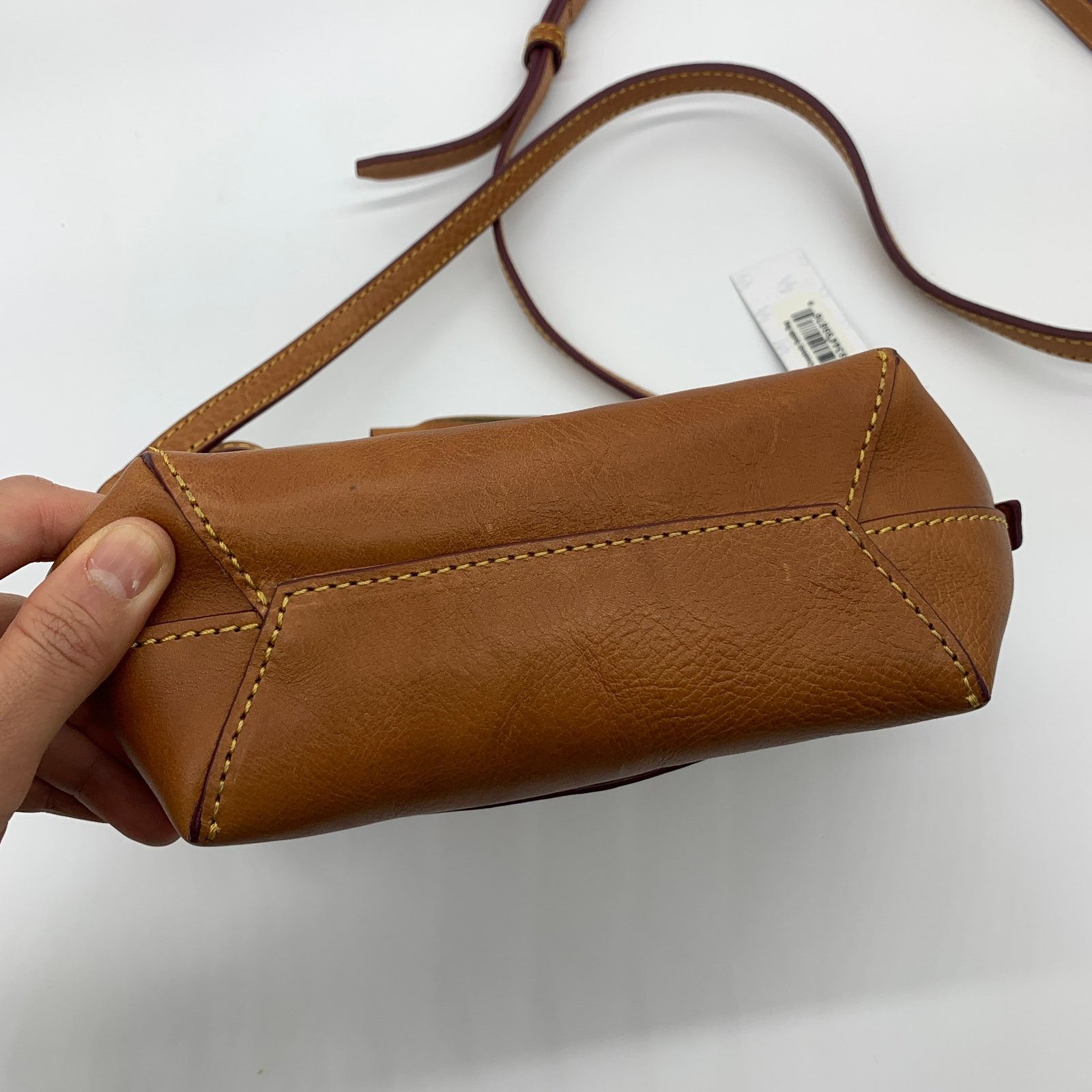 Dooney & Bourke Dooney & Bourke Saddle Crossbody Bag Florentine Leather Size ONE SIZE - 7 Thumbnail