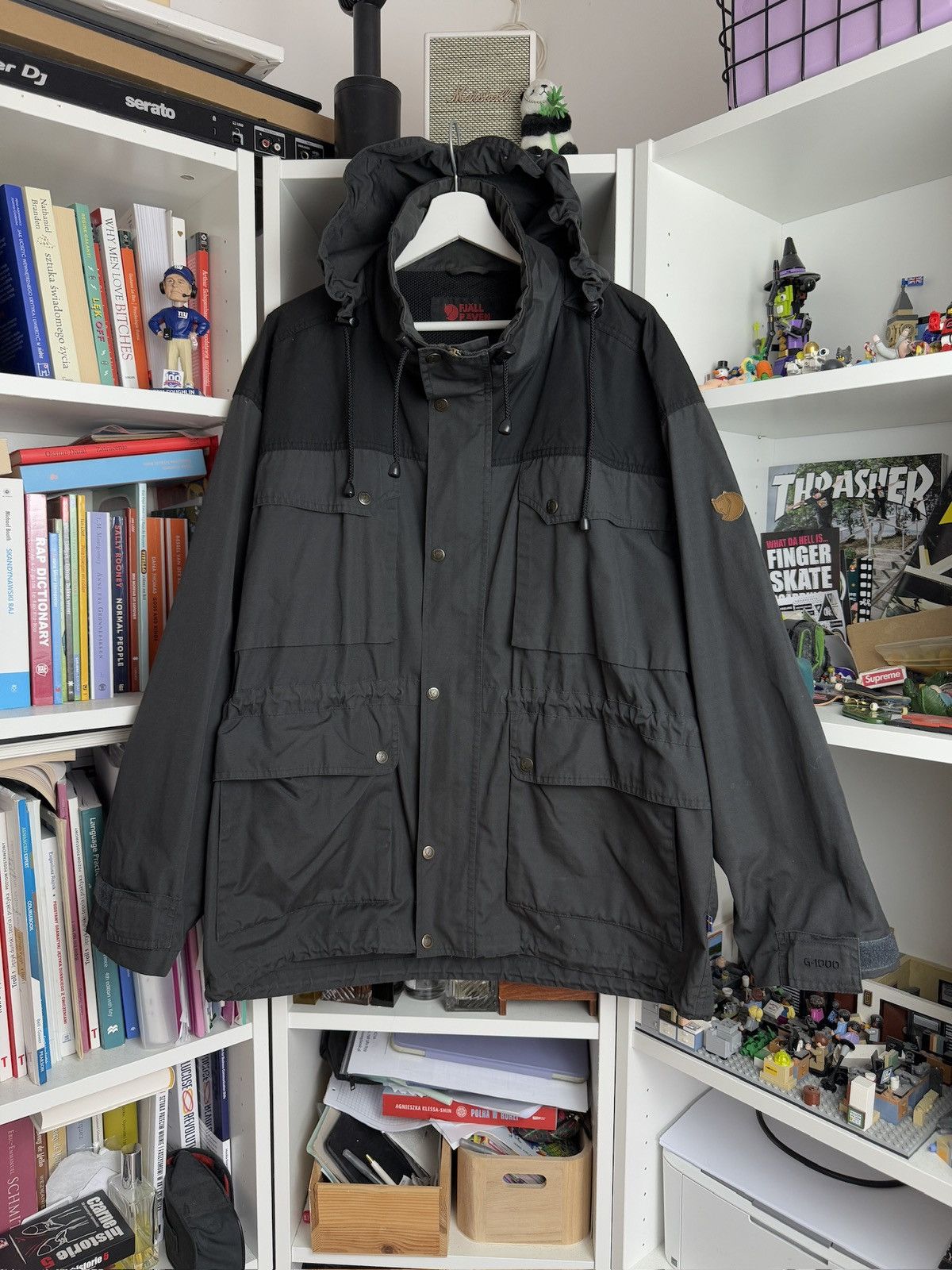 Designer × Fjallraven × Vintage VIntage Fjallraven G-1000 raincoat windbreaker jacket M gorp Size US M / EU 48-50 / 2 - 1 Thumbnail