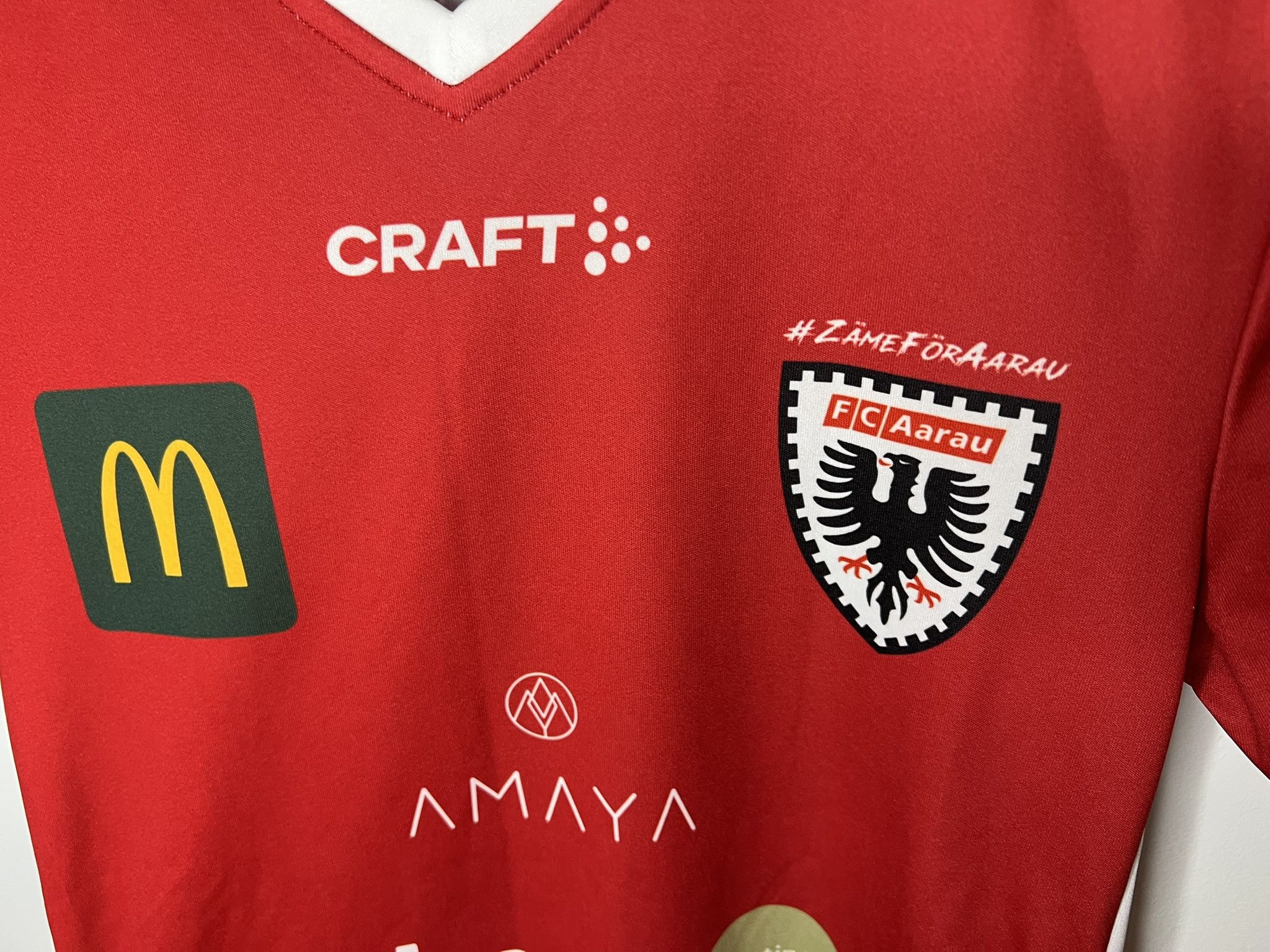 UEFA FC AARAU 2024 2025 TRAINING FOOTBALL SHIRT SOCCER JERSEY Size US XS / EU 42 / 0 - 3 Thumbnail
