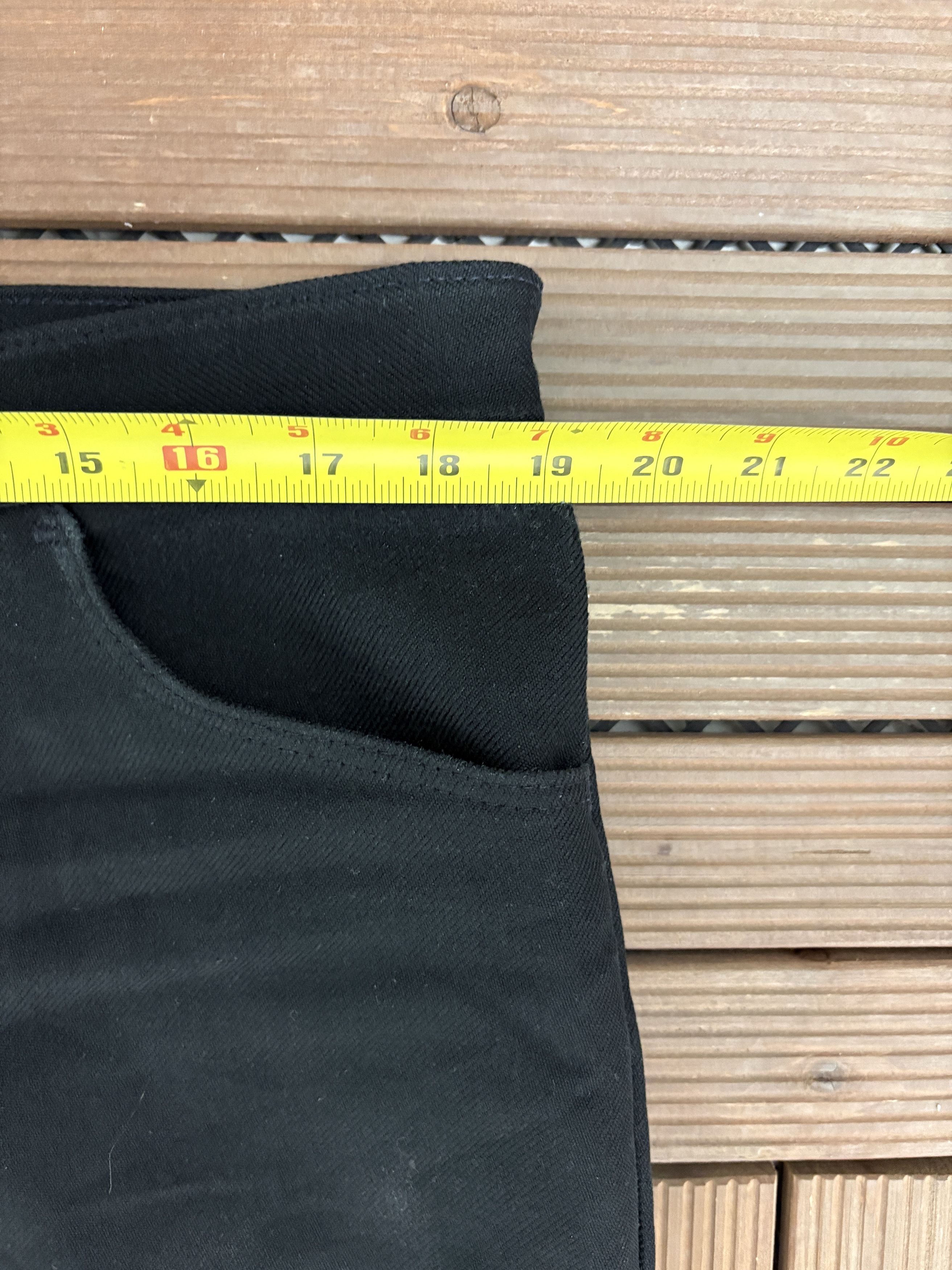 Wrangler Wrangler Plated Vintage 90s Black Pants Size US 38 / EU 54 - 6 Thumbnail