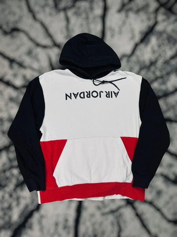 Nike Nike Air Jordan sweatshirt black white red L Size US L / EU 52-54 / 3 - 1 Thumbnail