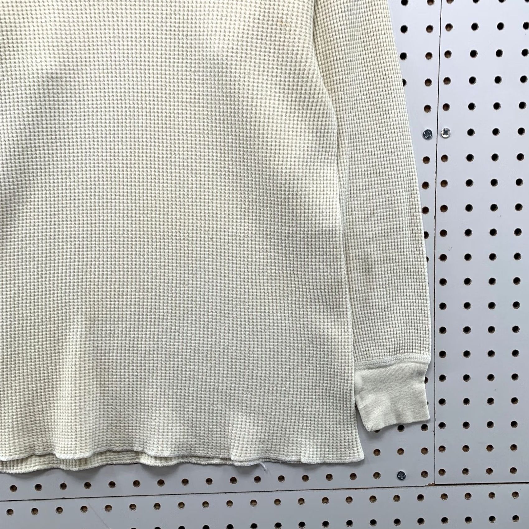 Vintage Northwest Territory Thermal Shirt Mens XL Beige Long Sleeve Waffle Knit Made USA Size US XL / EU 56 / 4 - 6 Thumbnail